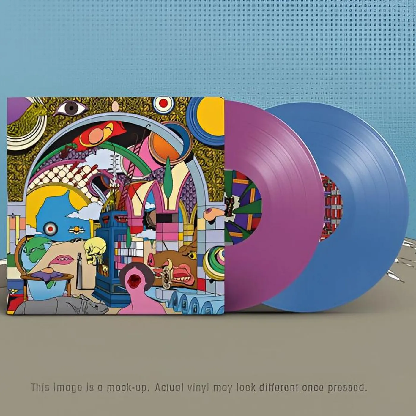 STRFKR Parallel Realms (2LP/Violet & Cobalt Blue) Vinyl Record