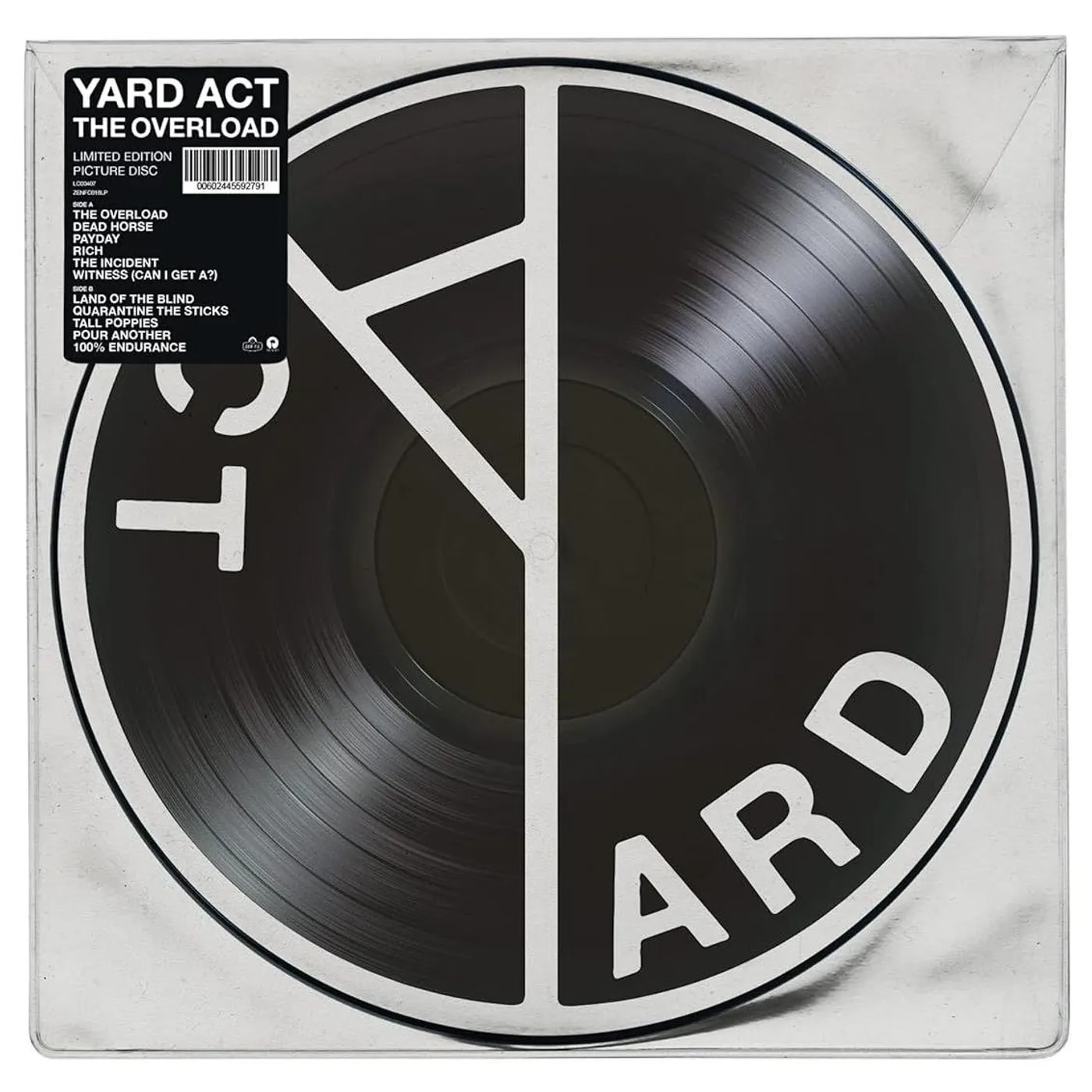 Yard Act Overload (Picture Disc) Vinyl Record