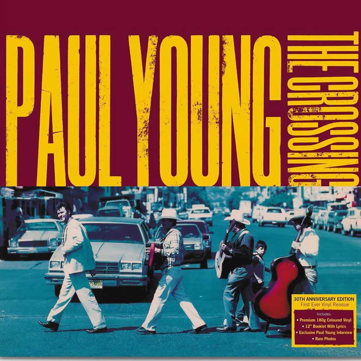 Paul Young Crossing: 30th Anniversary Edition (180G/Turquoise) Vinyl Record