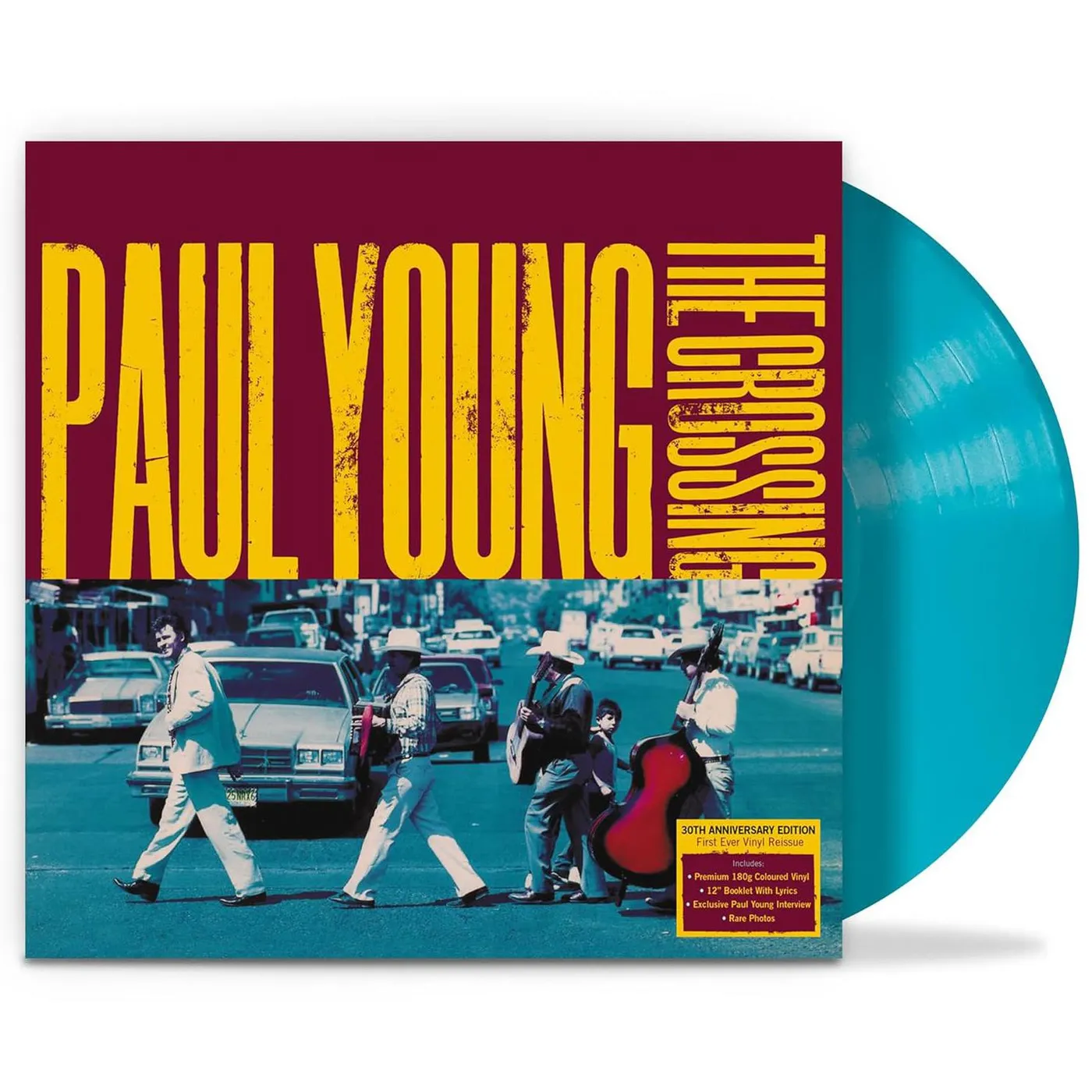 Paul Young Crossing: 30th Anniversary Edition (180G/Turquoise) Vinyl Record