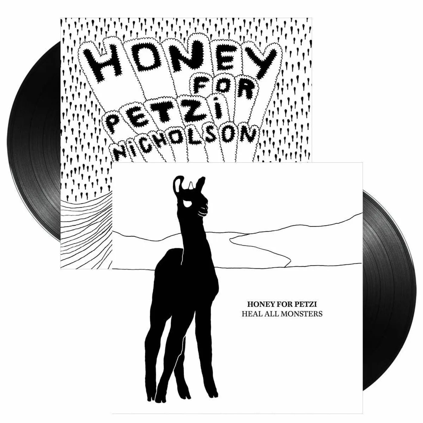 Honey For Petzi HEAL ALL MONSTERS & NICHOLSON (2LP) Vinyl Record