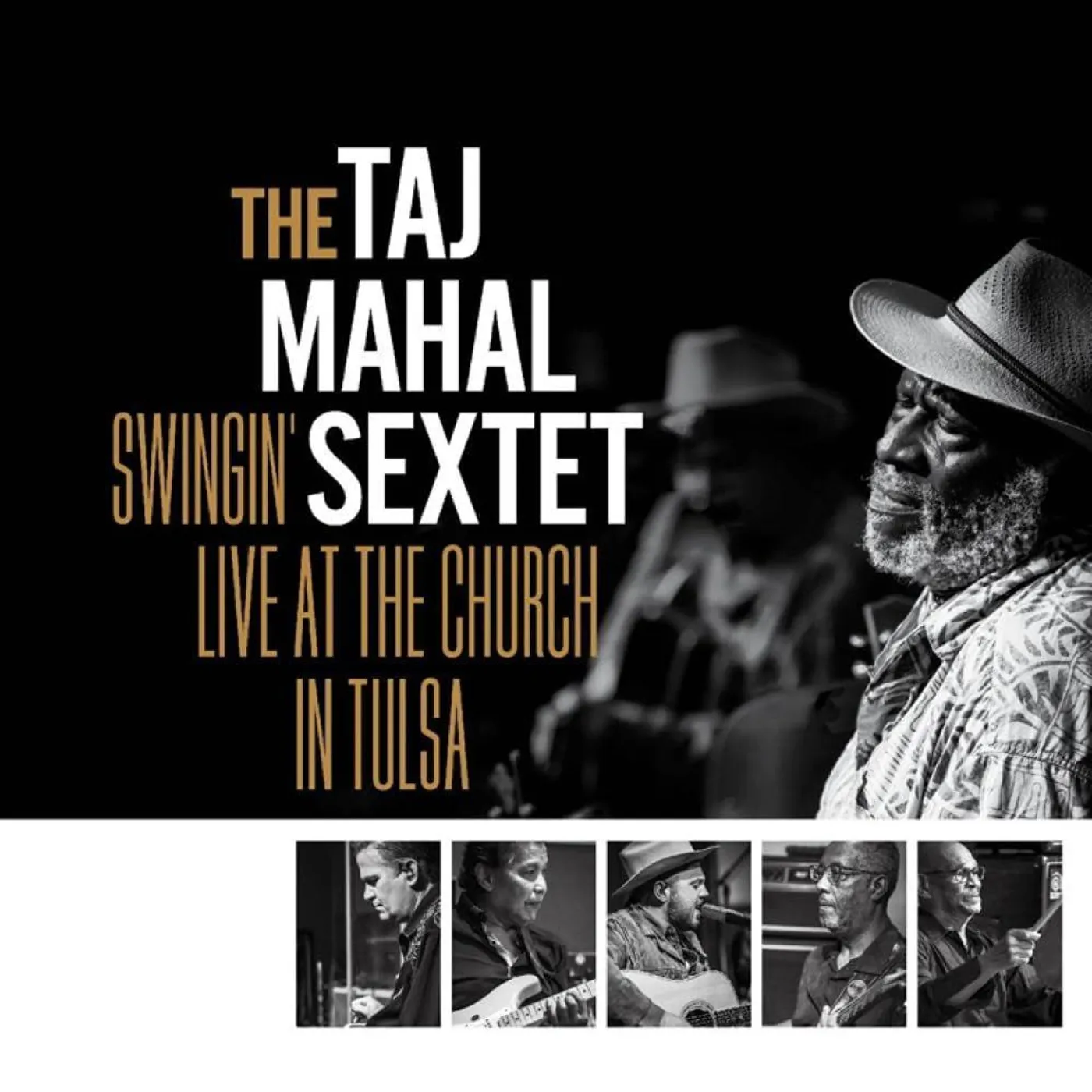 Taj Mahal Sextet Swingin Live At The Church In Tulsa (2LP/Gold) Vinyl Record