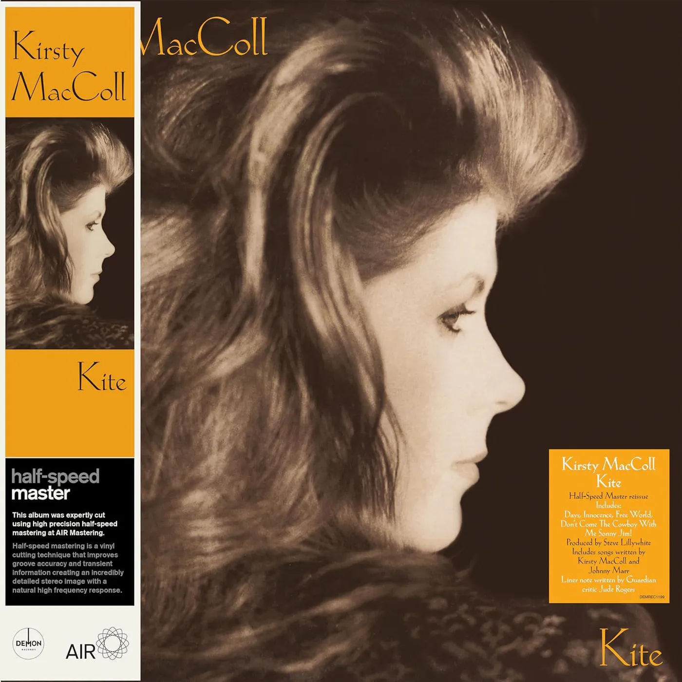 Kirsty MacColl KITE (HALF-SPEED MASTER/180G) Vinyl Record