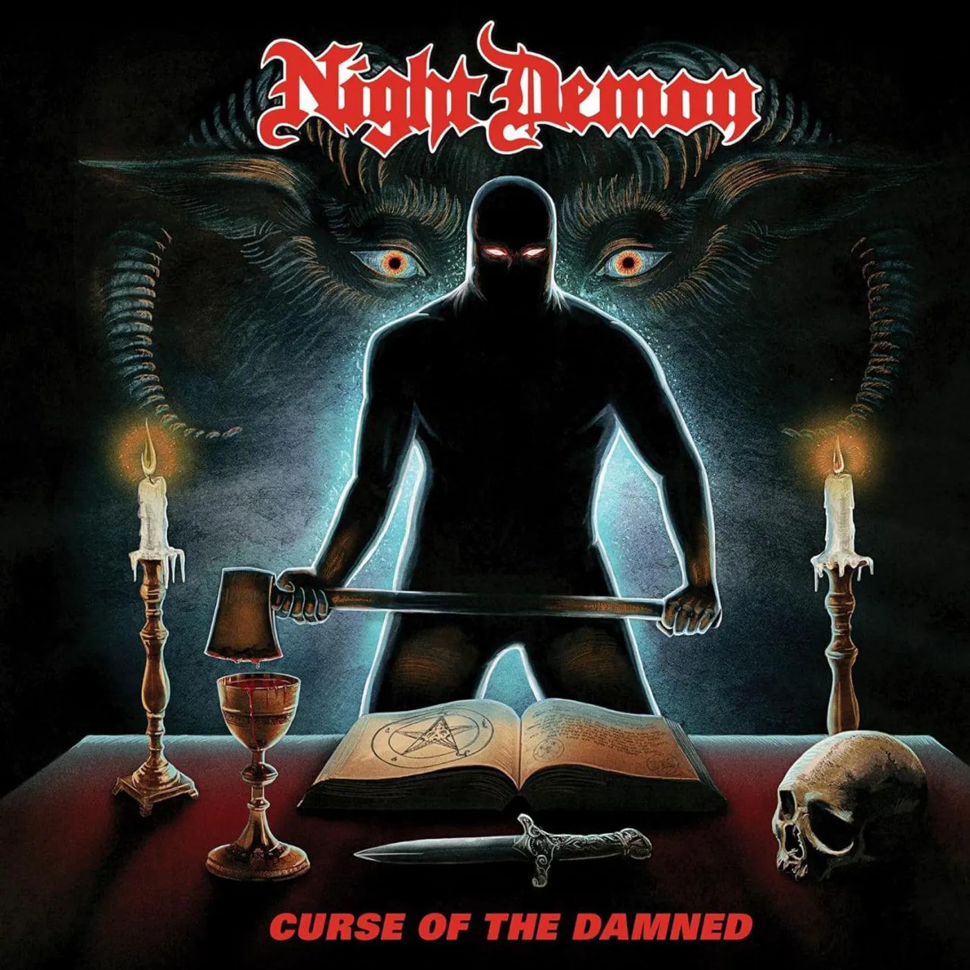 Night Demon CURSE OF THE DAMNED (DELUXE/REISSUE) Vinyl Record