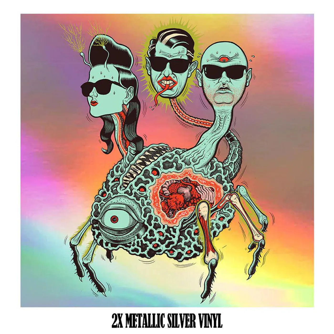 Puscifer Global Probing Live (2LP/Metallic Silver) Vinyl Record