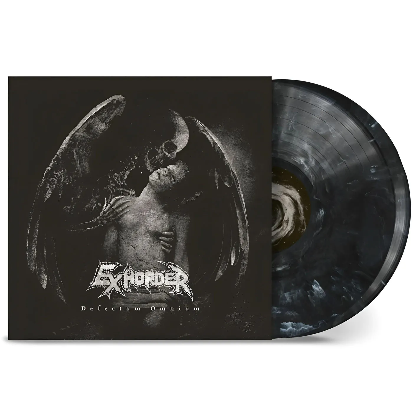 Exhorder Defectum Omnium (Black White Marbled/2LP) Vinyl Record