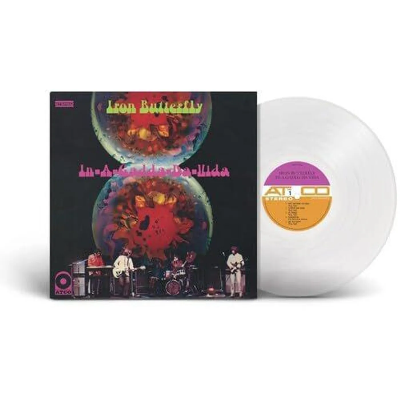 Iron Butterfly IN-A-GADDA-DA-VIDA (CRYSTAL CLEAR DIAMOND VINYL) (ROCKTOBER) (ATL75) Vinyl Record