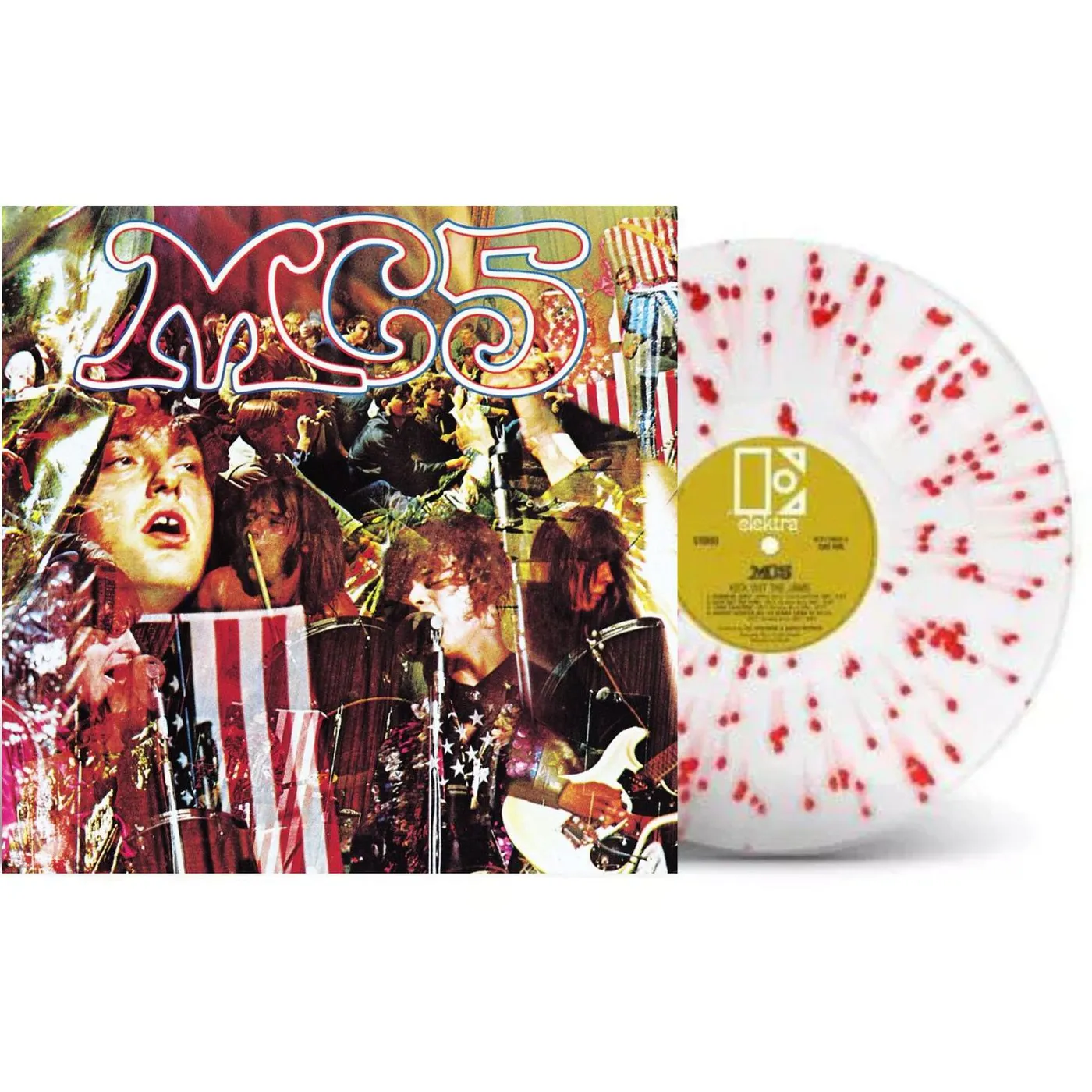 MC5 Kick Out The Jams (Rocktober/ Ultra Clear/ Red Splatter)  Vinyl Record
