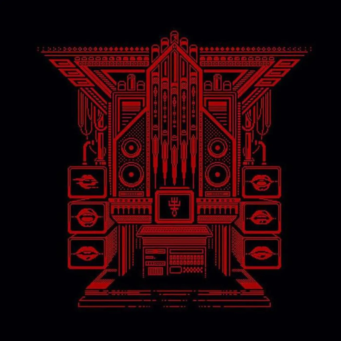 Keygen Church Nel Nome Del Codice (Ruby Red/2LP) Vinyl Record