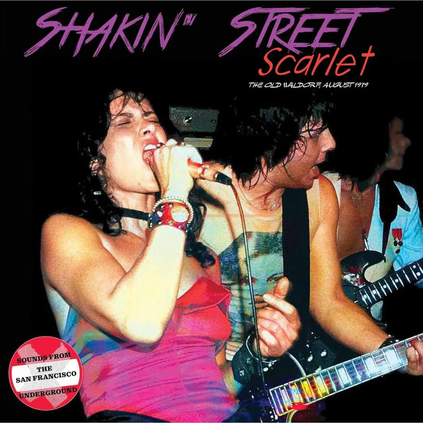 Shakin' Street Scarlet: The Old Waldorf August 1979 (Ruby Red) Vinyl Record