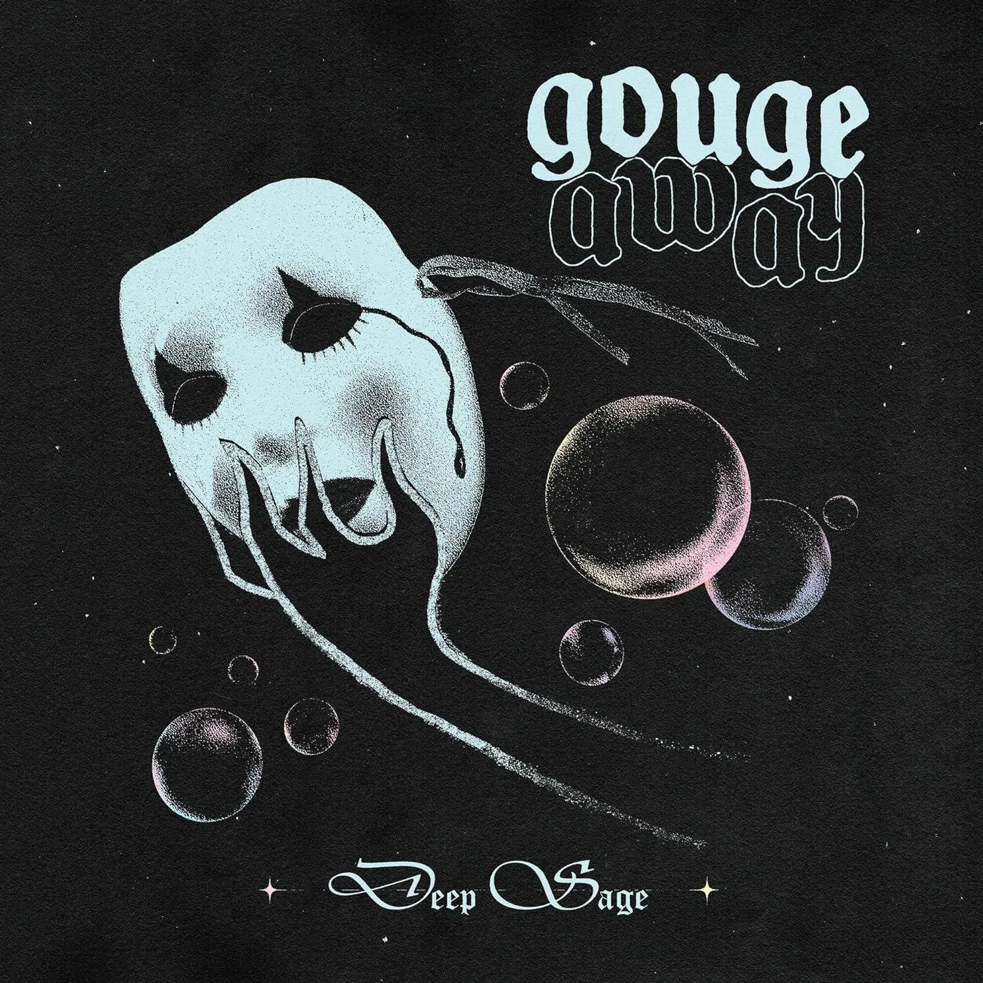 Gouge Away Deep Sage (Cloudy Clear) Vinyl Record