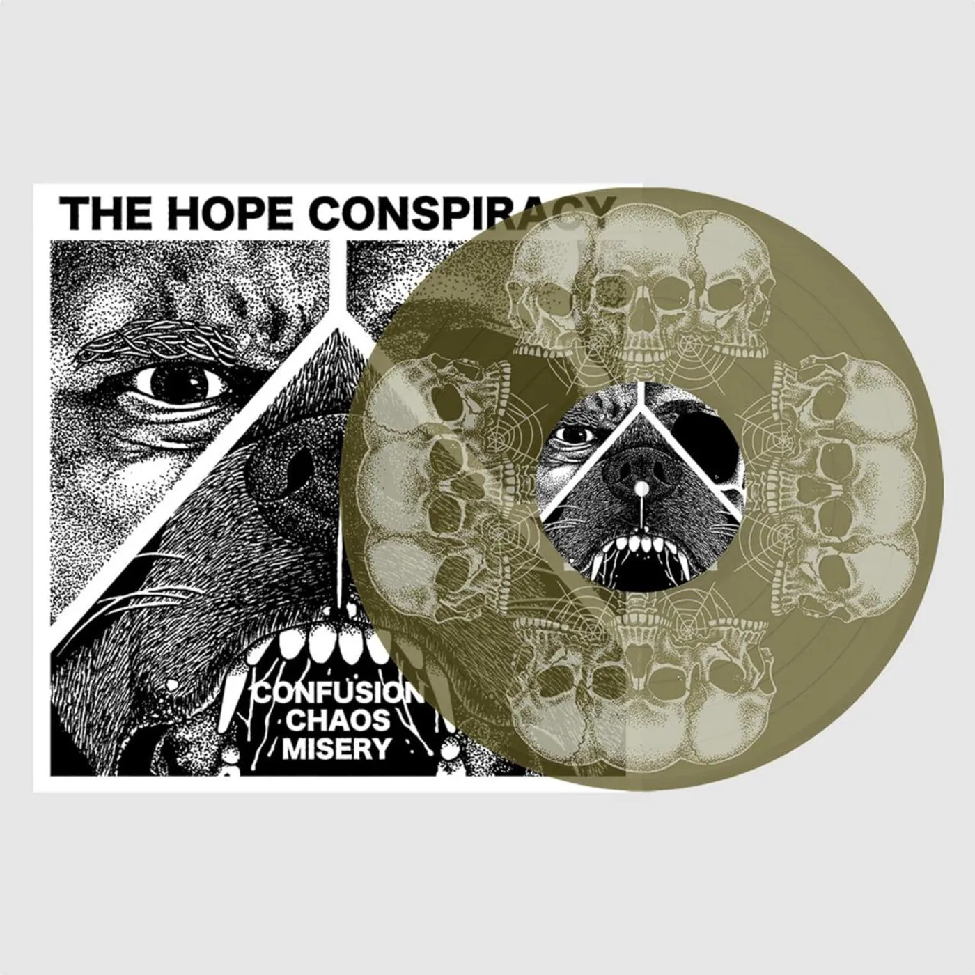 The Hope Conspiracy CONFUSION/CHAOS/MISERY EP Vinyl Record