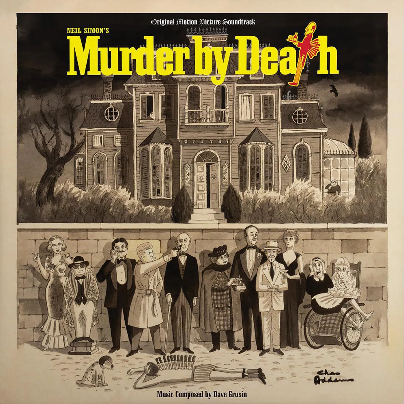 Dave Grusin Murder By Death - Original Soundtrack (Clear, Limited Edition) Vinyl Record