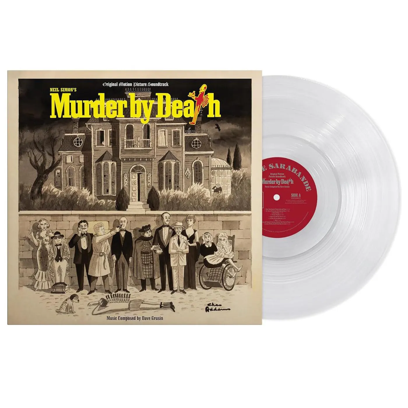 Dave Grusin Murder By Death - Original Soundtrack (Clear, Limited Edition) Vinyl Record