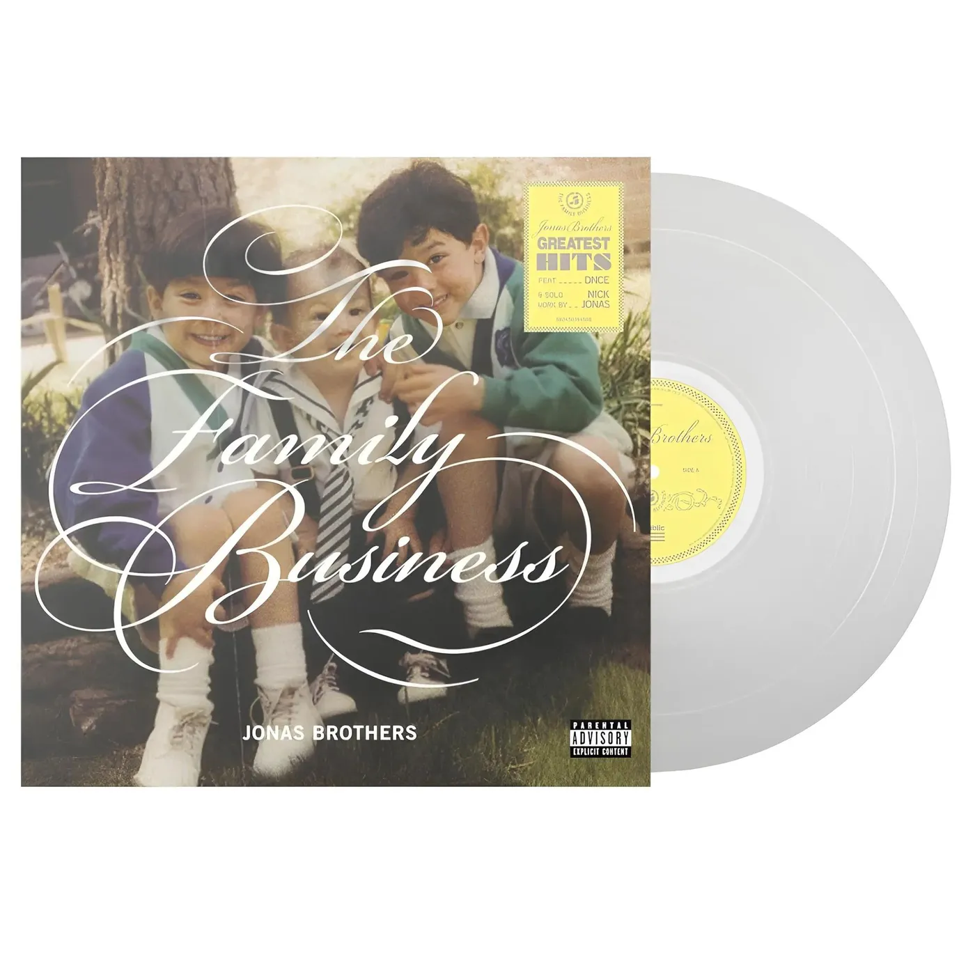 Jonas Brothers Family Business (Clear/2LP) Vinyl Record