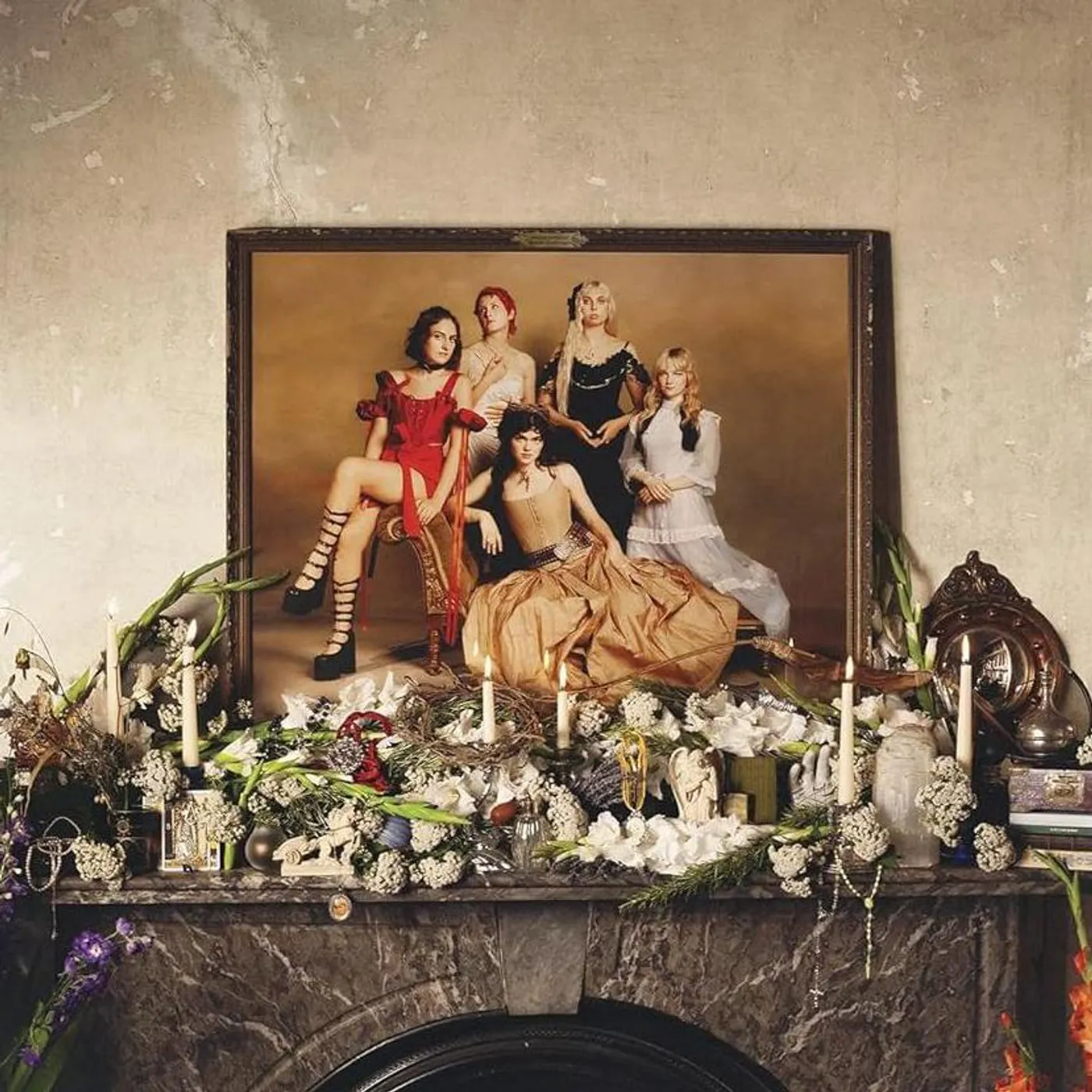 The Last Dinner Party Prelude To Ecstasy (X) (Marble) Vinyl Record