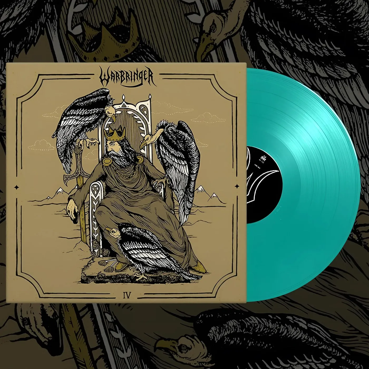 Warbringer IV: Empires Collapse (Blue/Green) Vinyl Record