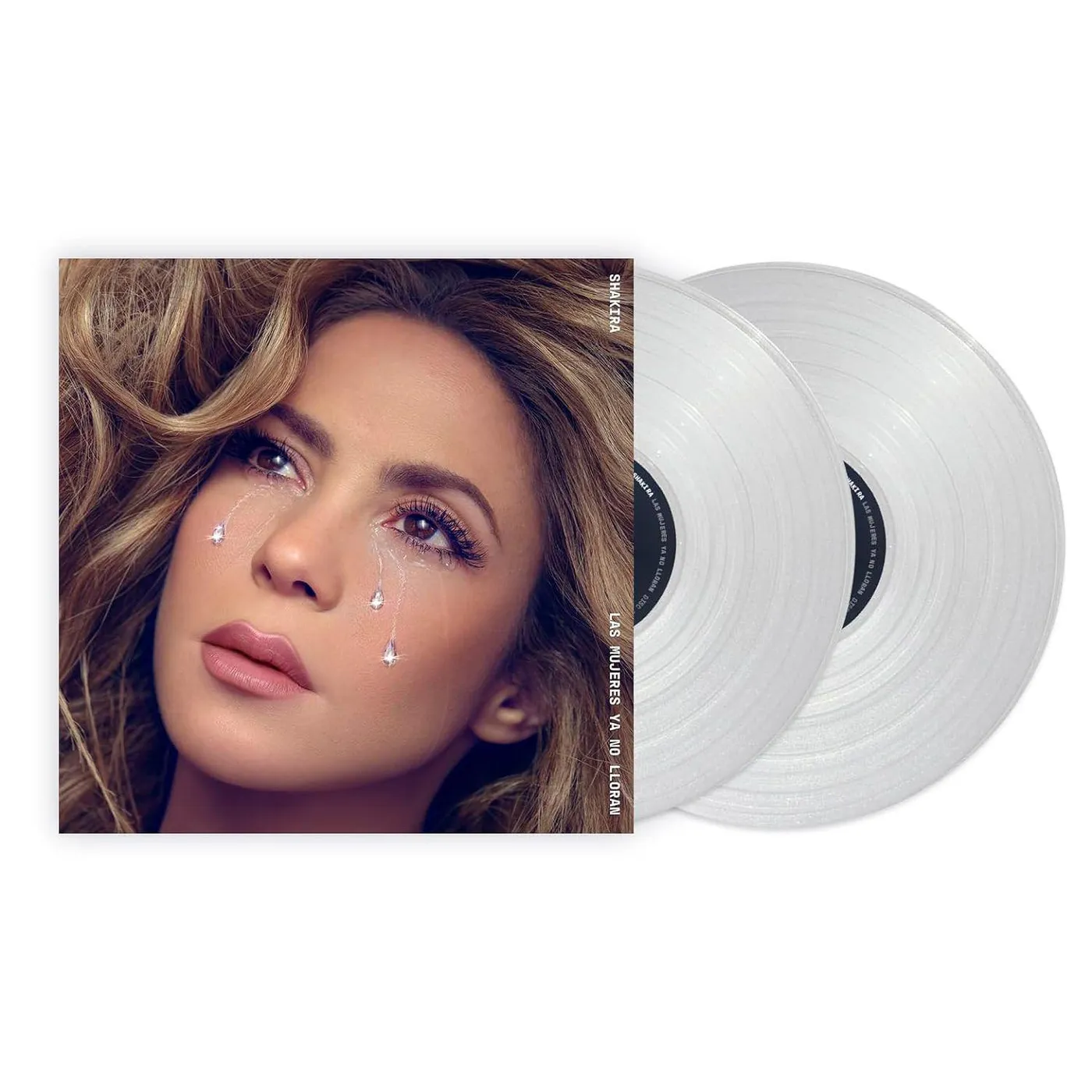 Shakira Las Mujeres Ya No Lloran (2LP/Diamond Clear) Vinyl Record