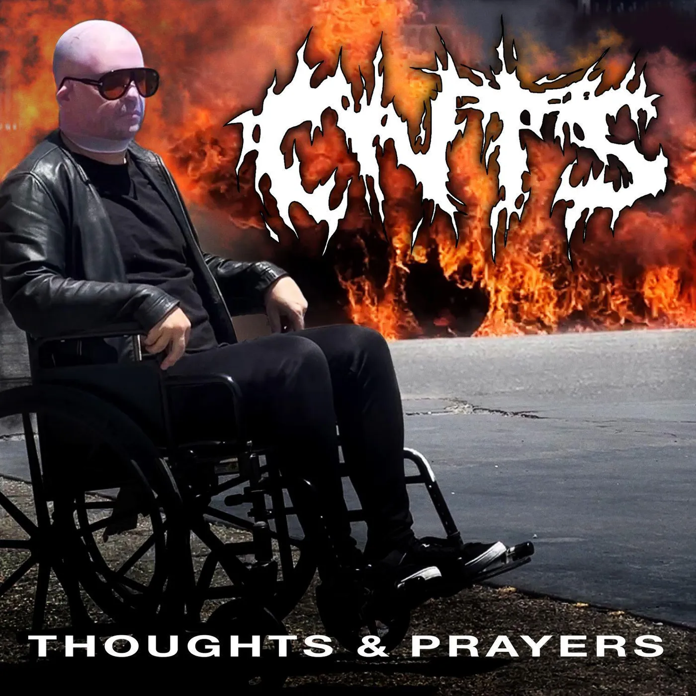 CNTS Thoughts & Prayers (Translucent Orange) Vinyl Record