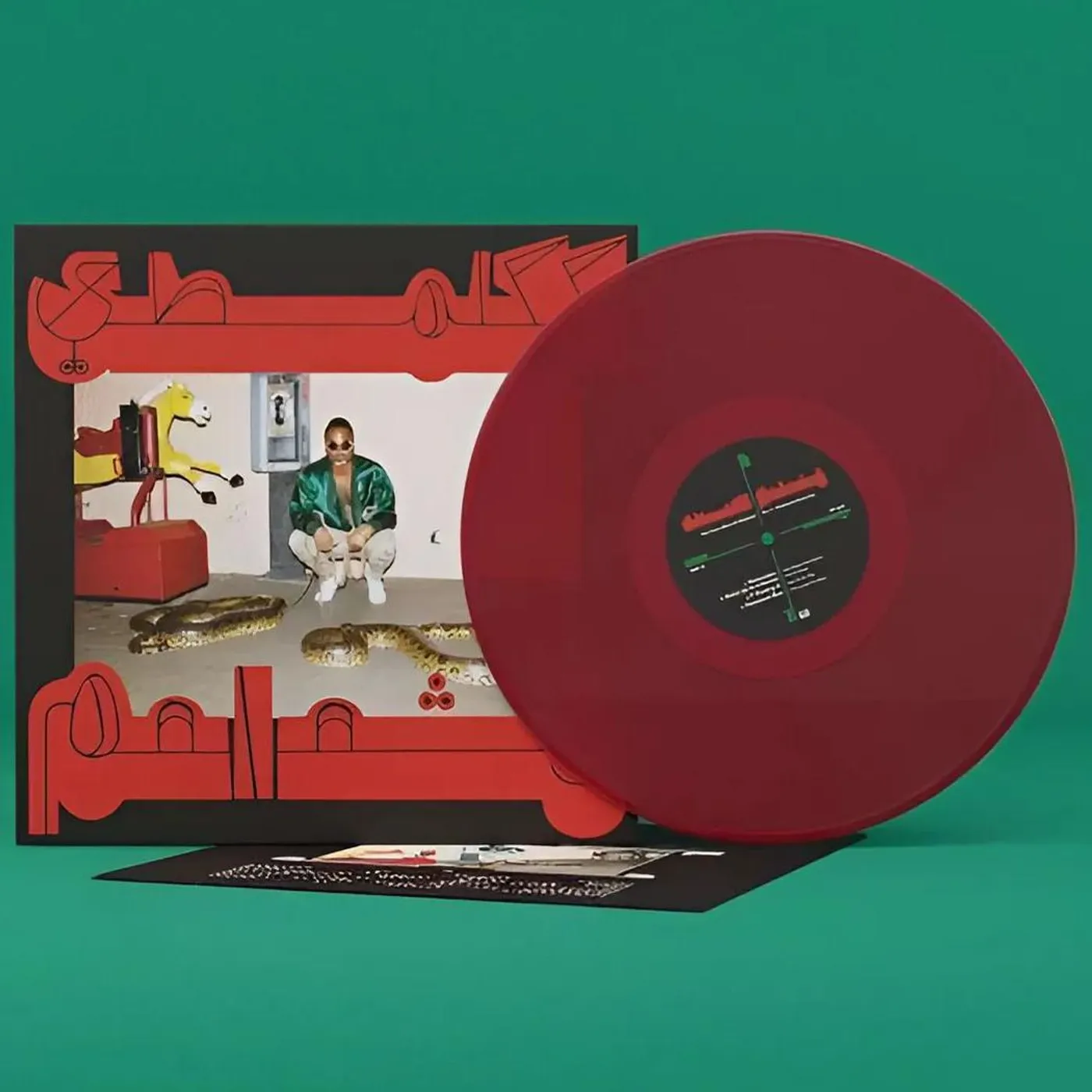 Shabazz Palaces Robed In Rareness (Ruby) Vinyl Record