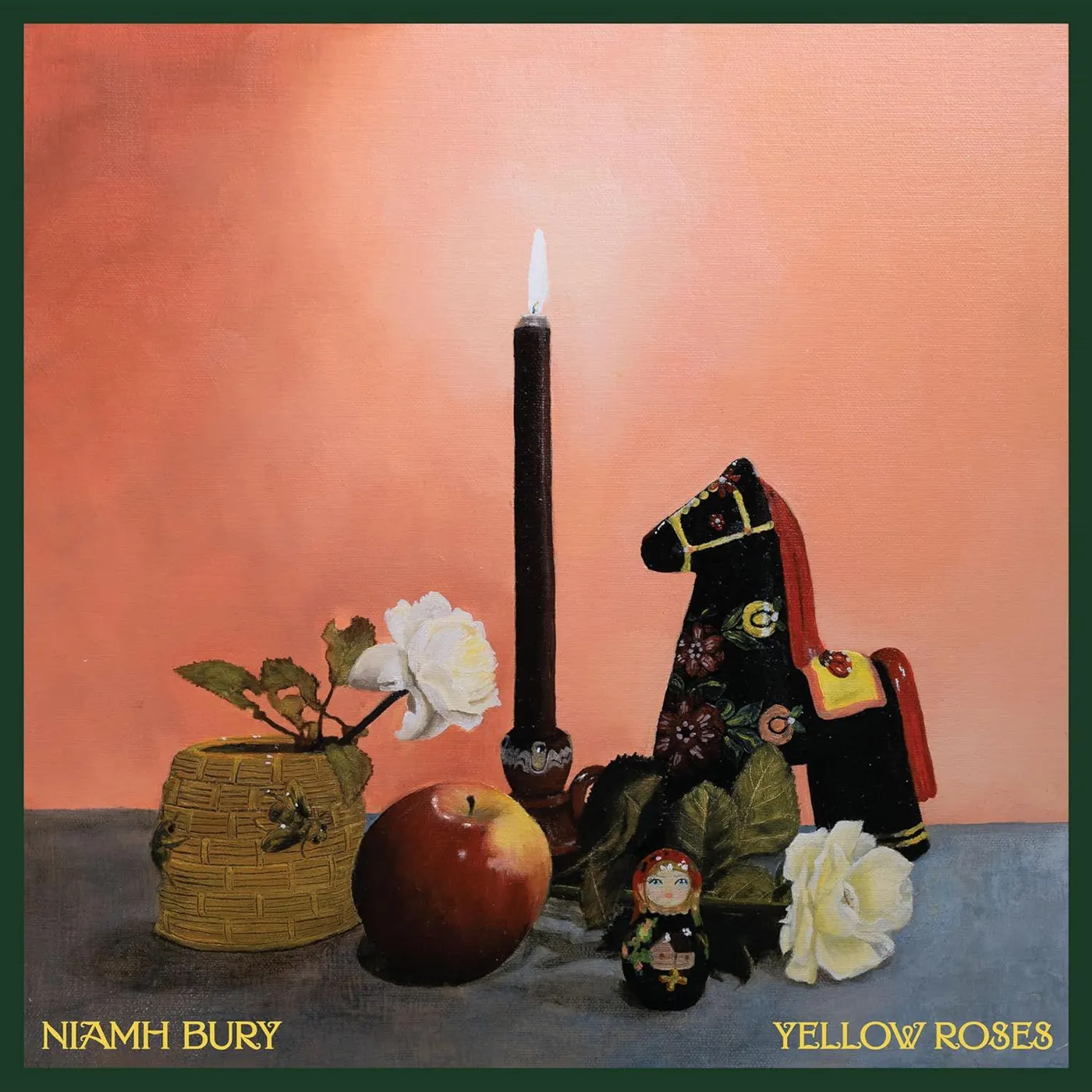 Niamh Bury Yellow Roses (Yellow) Vinyl Record