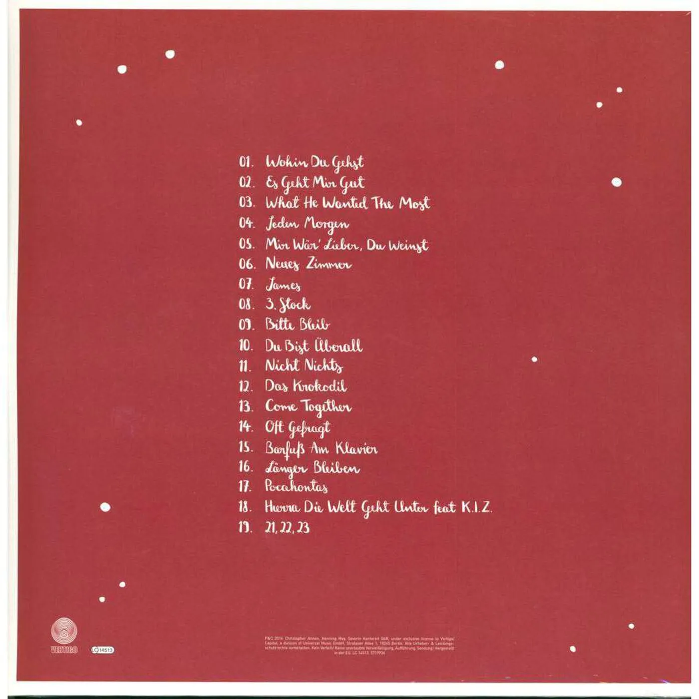 Annenmaykantereit & Freun Erlin Vinyl Record