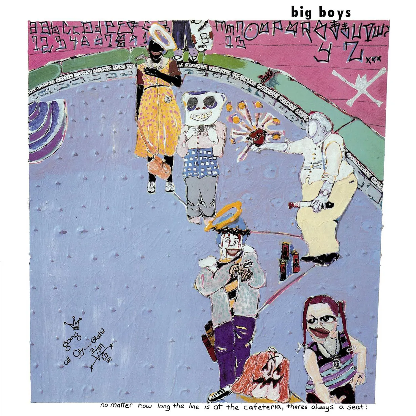 Big Boys No Matter How Long The Line Is At The Cafeteria, There's Always A Seat! (Purple/180G) Vinyl Record