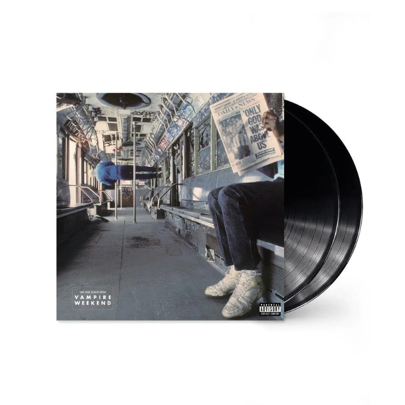 Vampire Weekend ONLY GOD WAS ABOVE US (X) (2LP) Vinyl Record