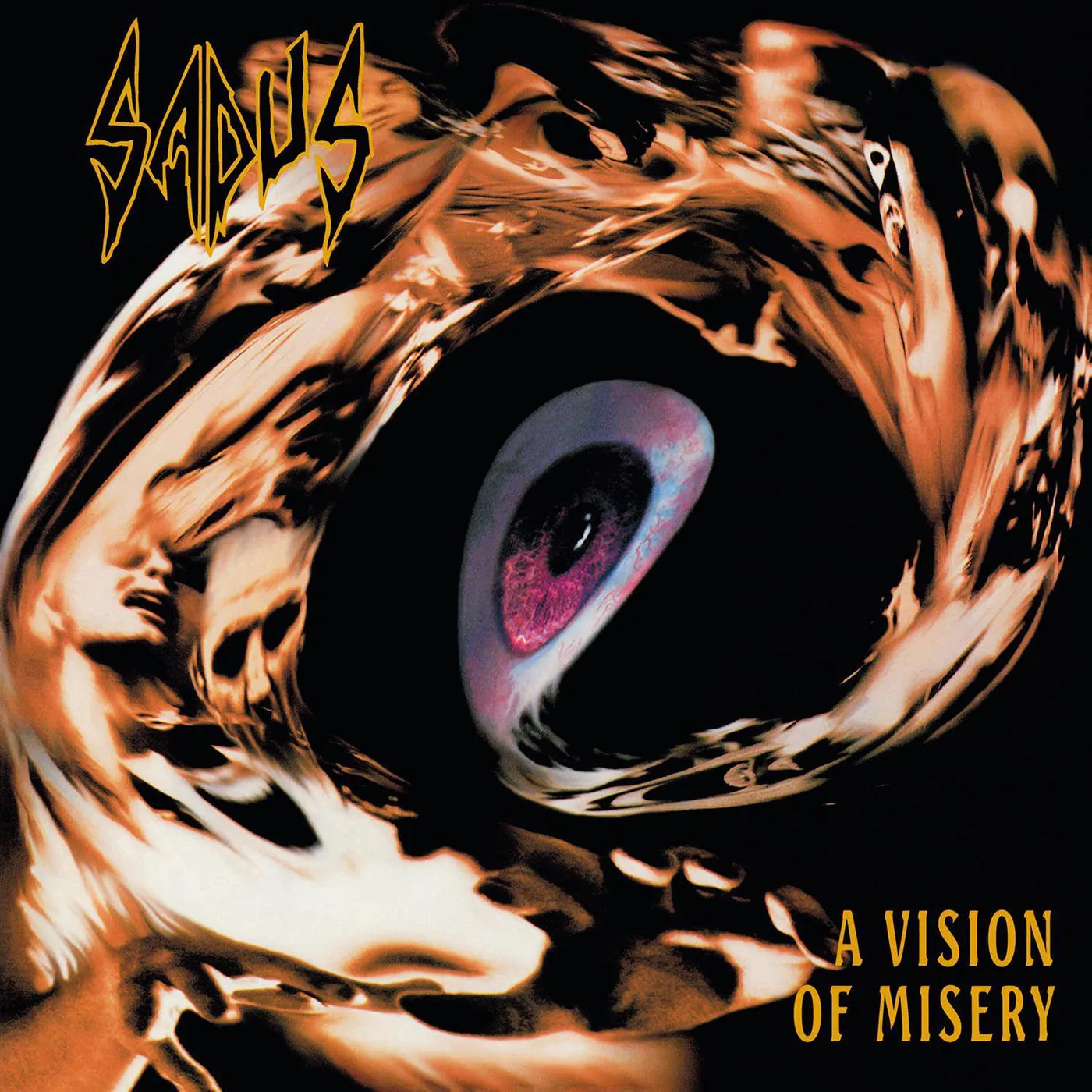 Sadus VISION OF MISERY (COLOURED VINYL/180G) Vinyl Record