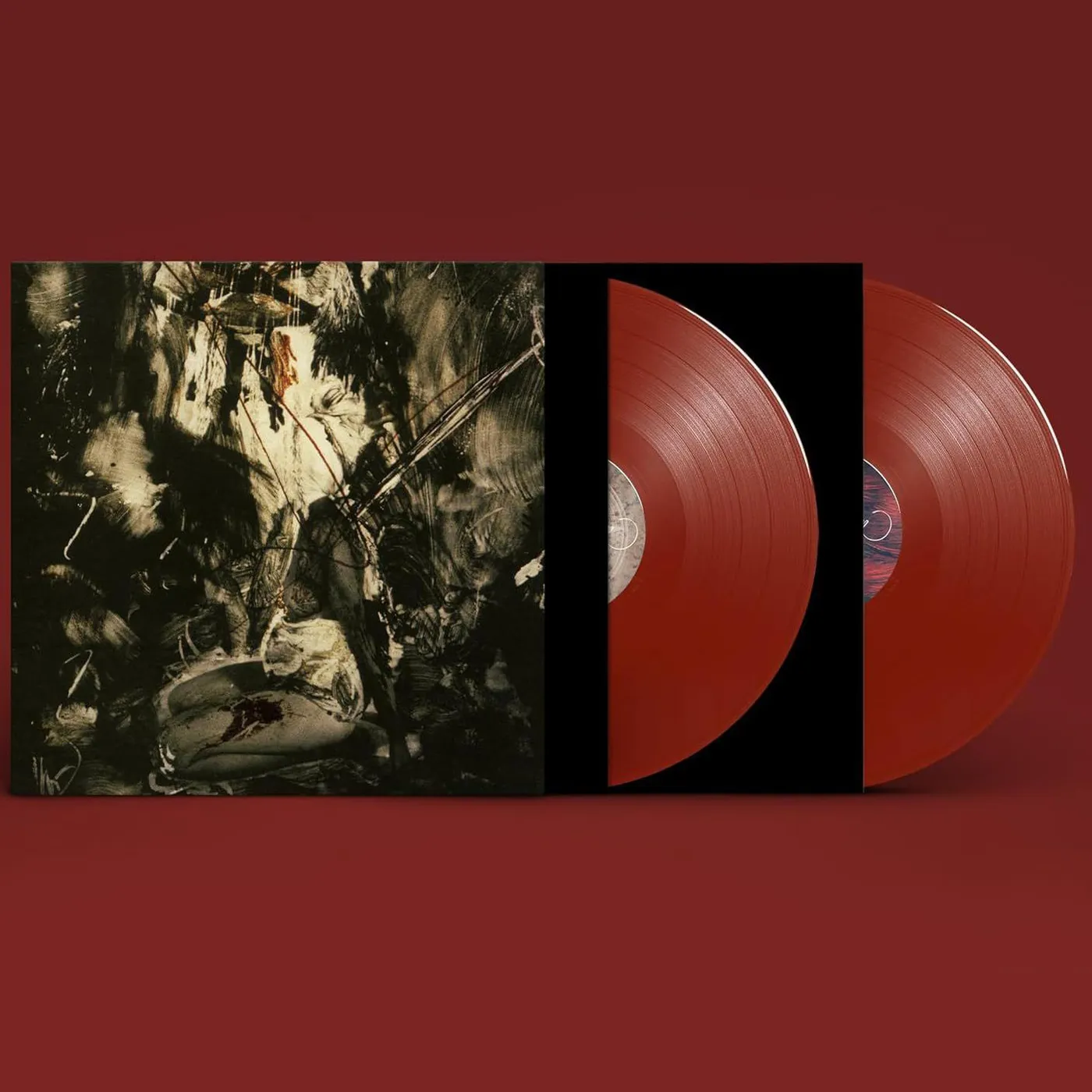 Fields Of The Nephilim Elizium (Deluxe/Brick Red/2LP) Vinyl Record