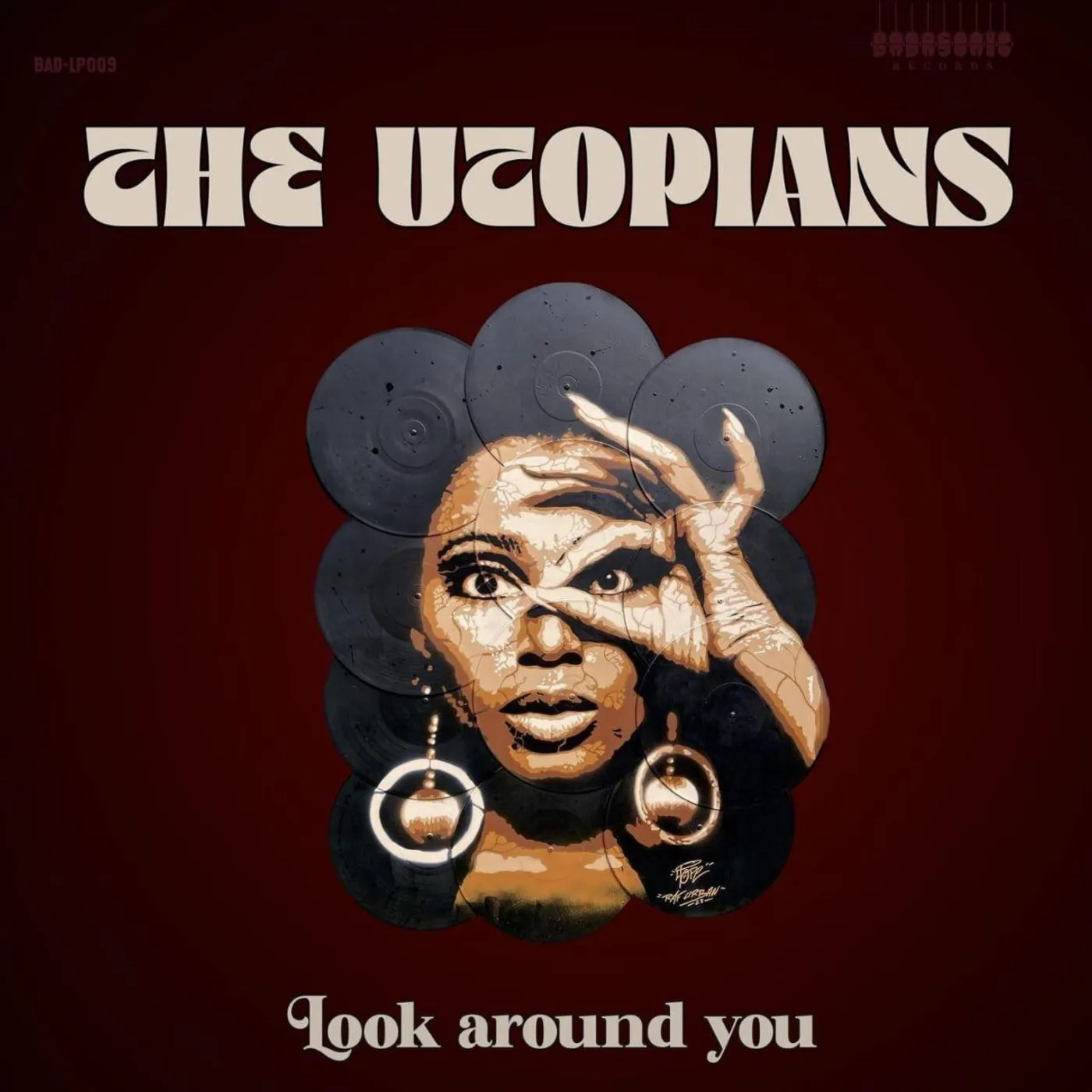 Utopians LOOK AROUND YOU Vinyl Record