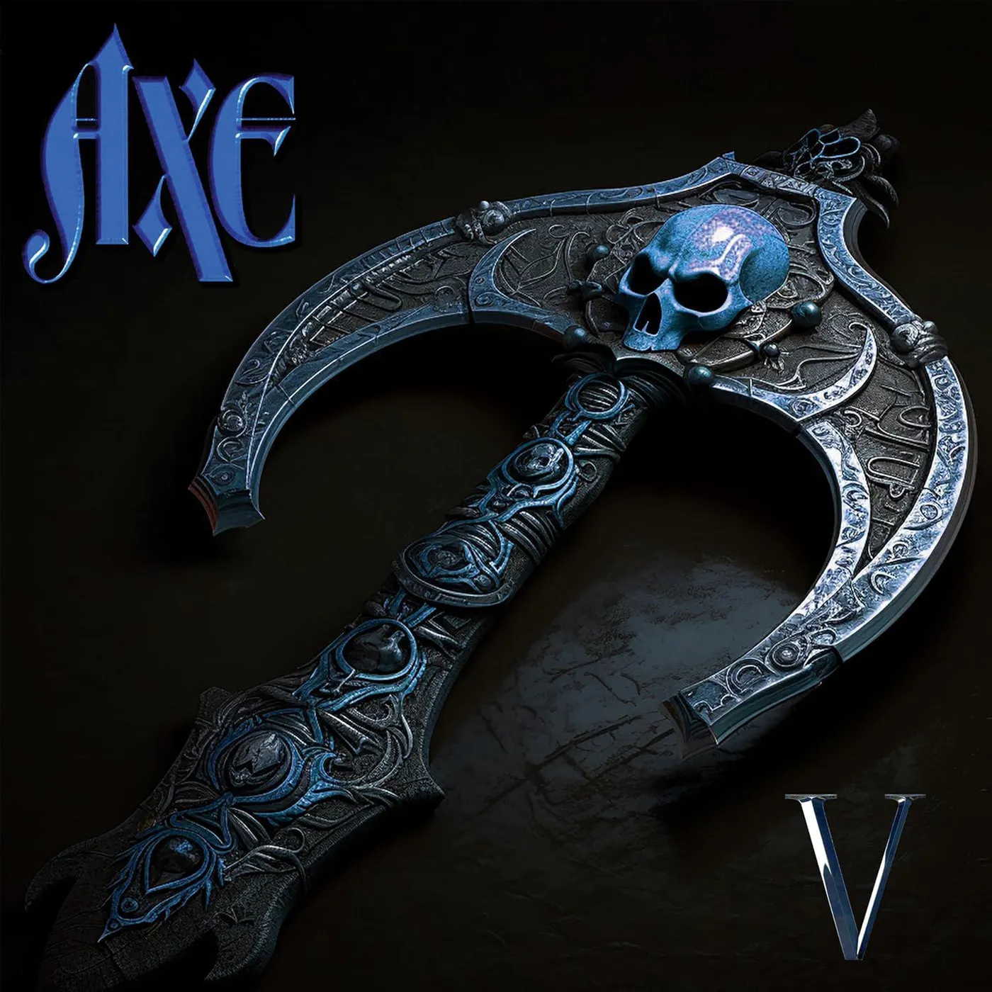 Axe Five (Blue) Vinyl Record
