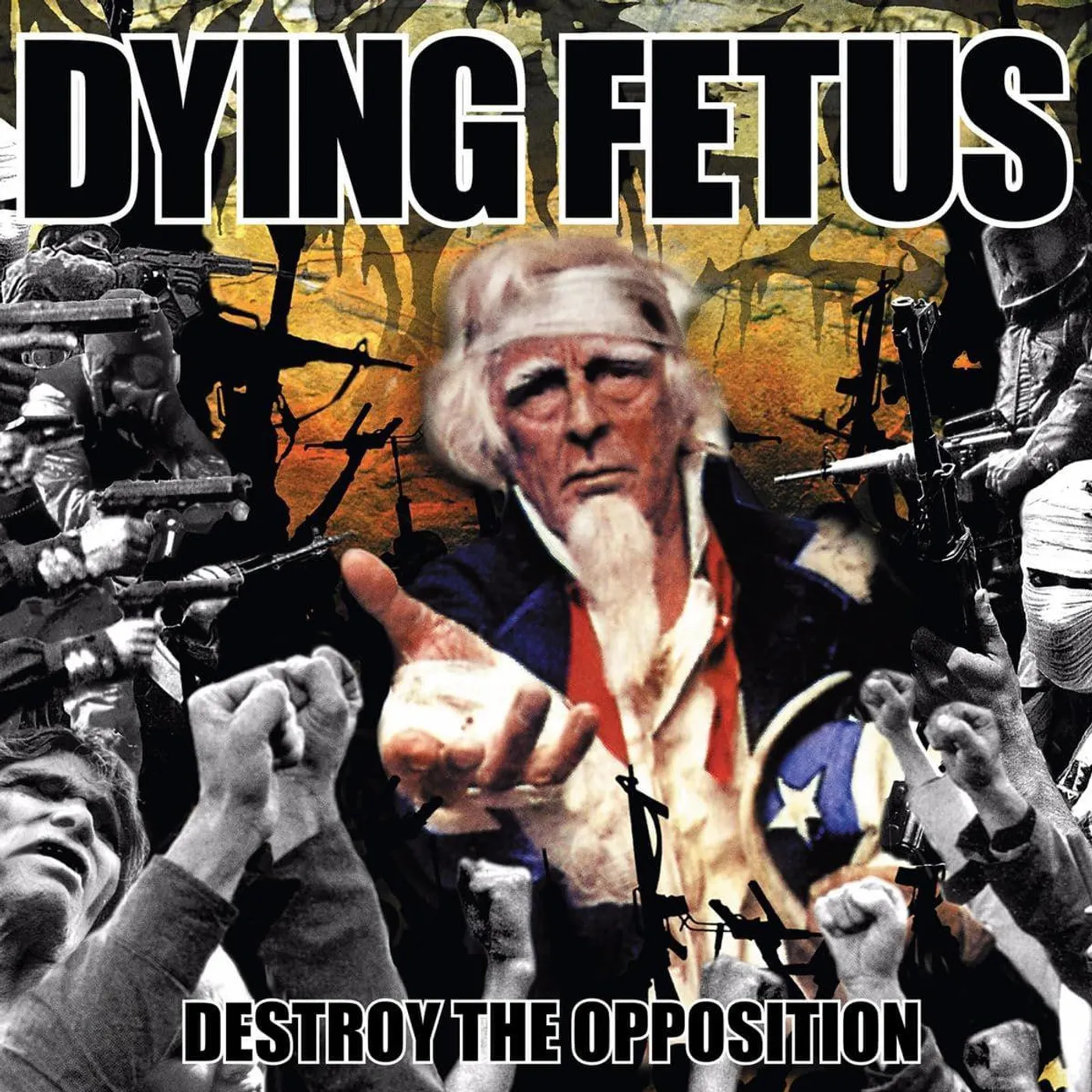 Dying Fetus Destroy The Opposition (Blood Red Cloudy Effect) Vinyl Record