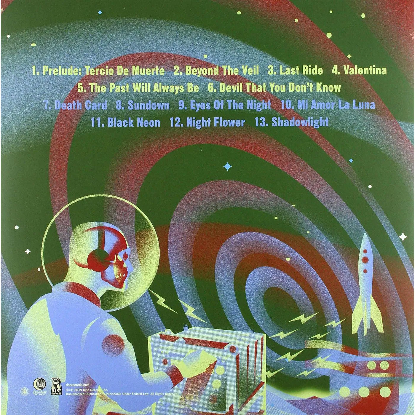 Tiger Army Retrofuture Vinyl Record