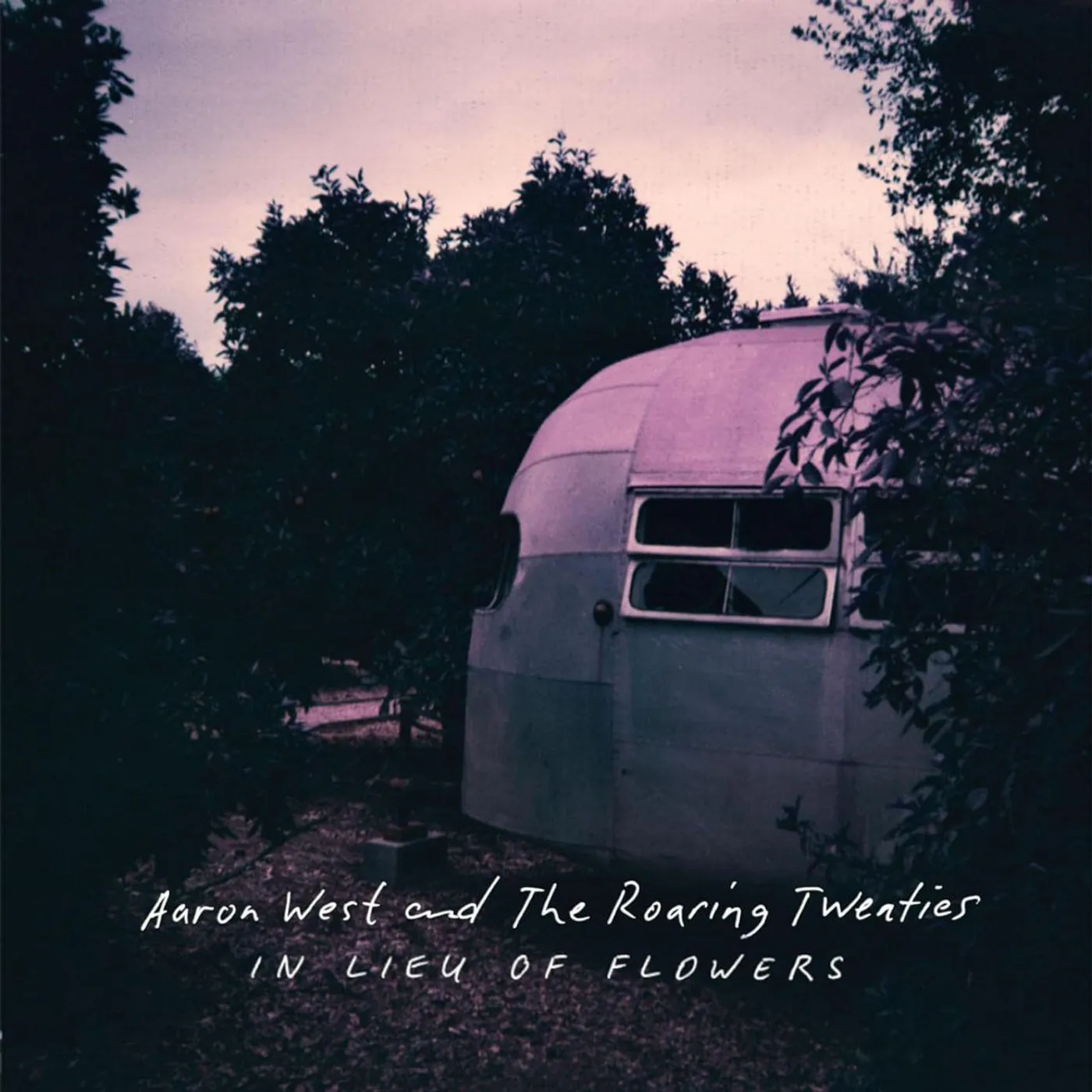 Aaron West and The Roaring Twenties In Lieu of Flowers (Purple & Clear Split) Vinyl Record