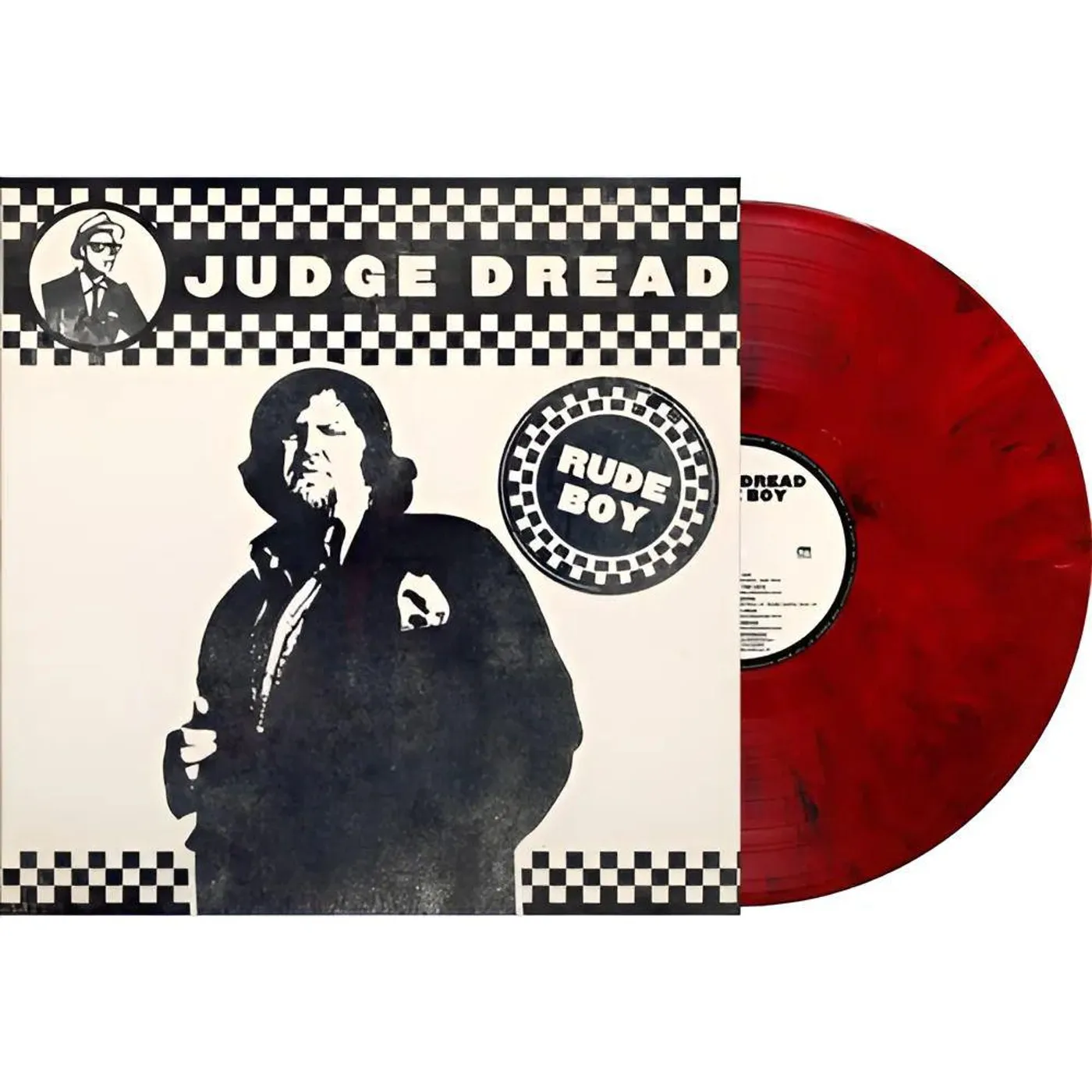 Judge Dread Rude Boy (Red Marble) Vinyl Record