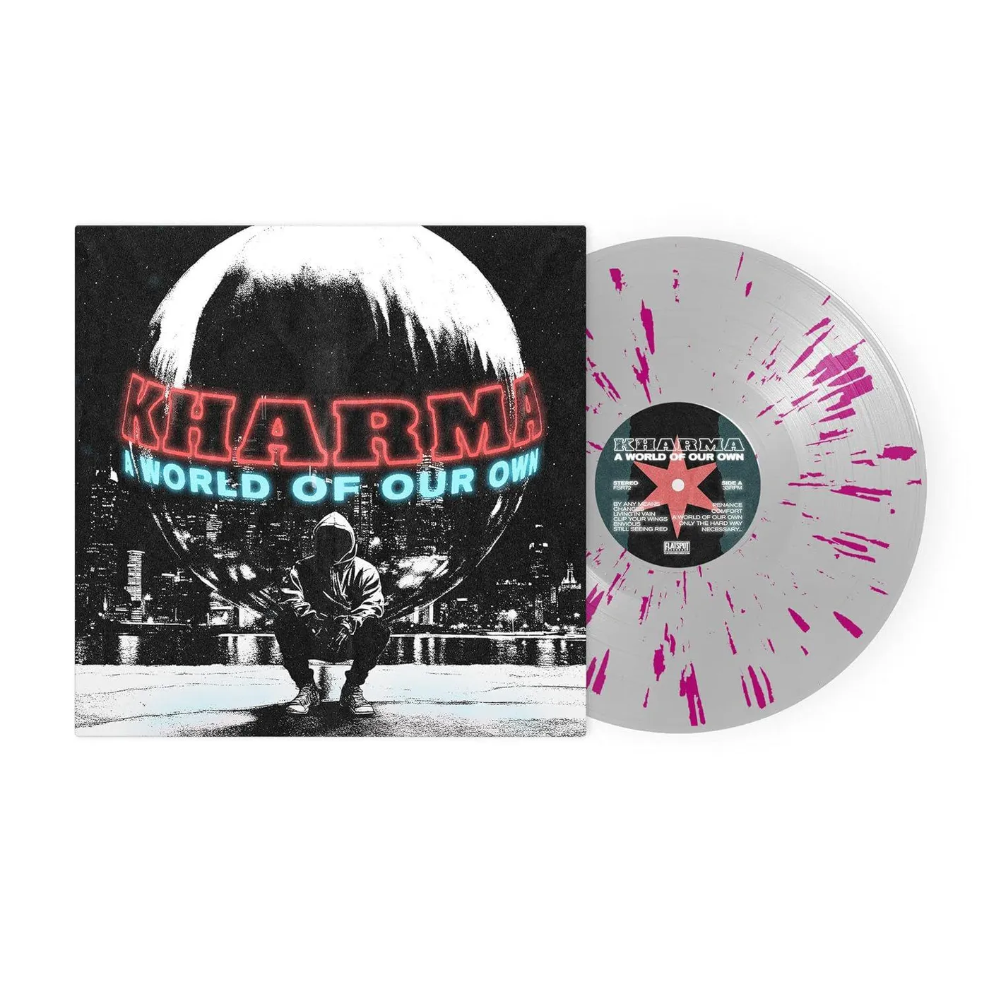 Kharma World Of Our Own (Purple Splatter) Vinyl Record