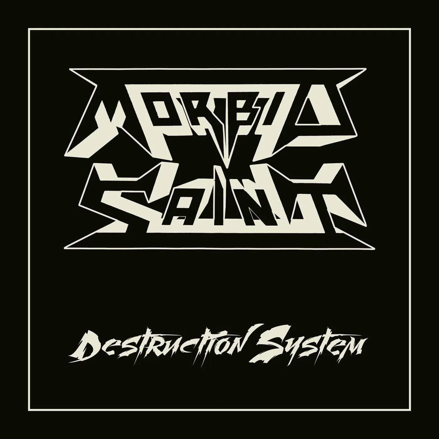Morbid Saint Destruction System (Bone) Vinyl Record