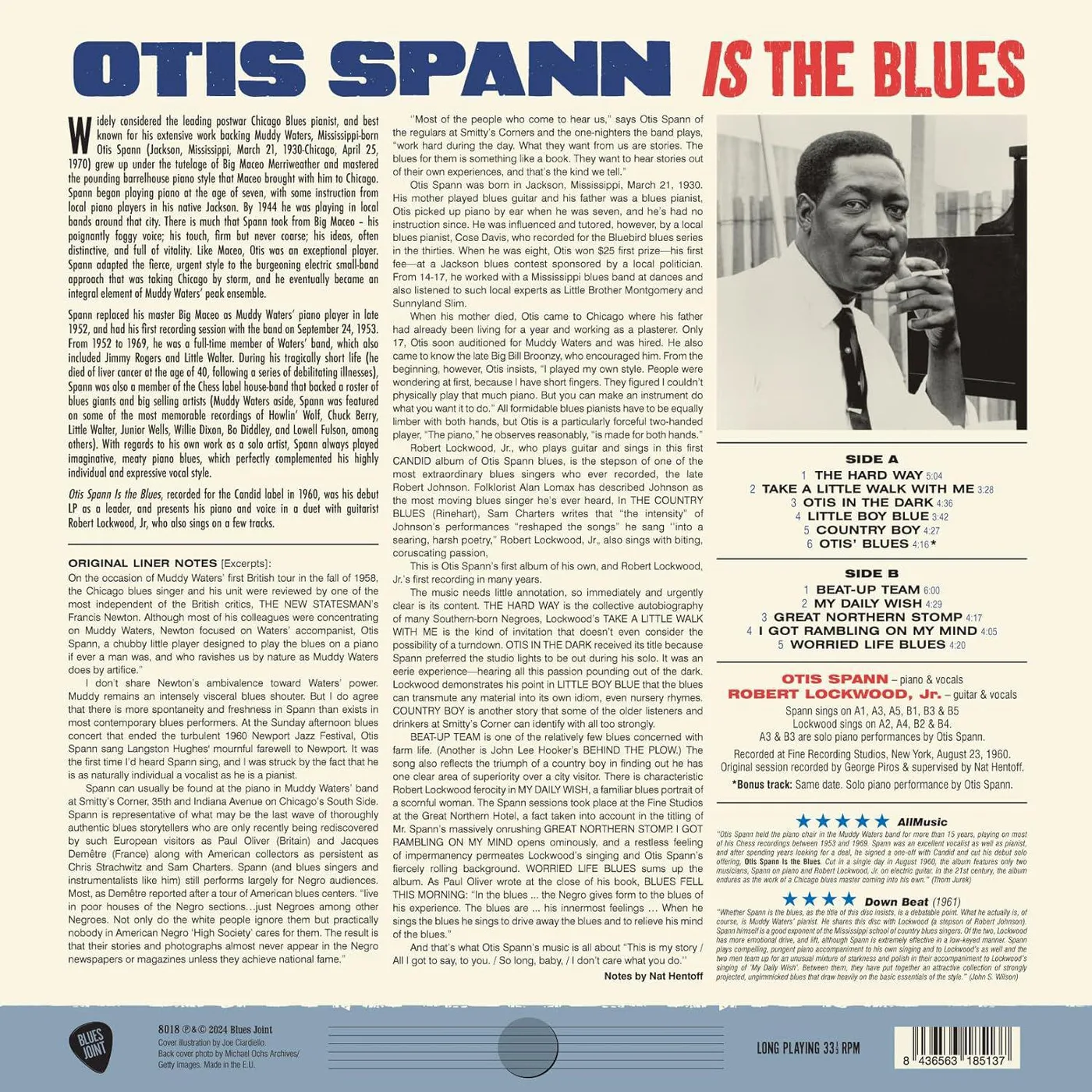Otis Spann Is The Blues Vinyl Record