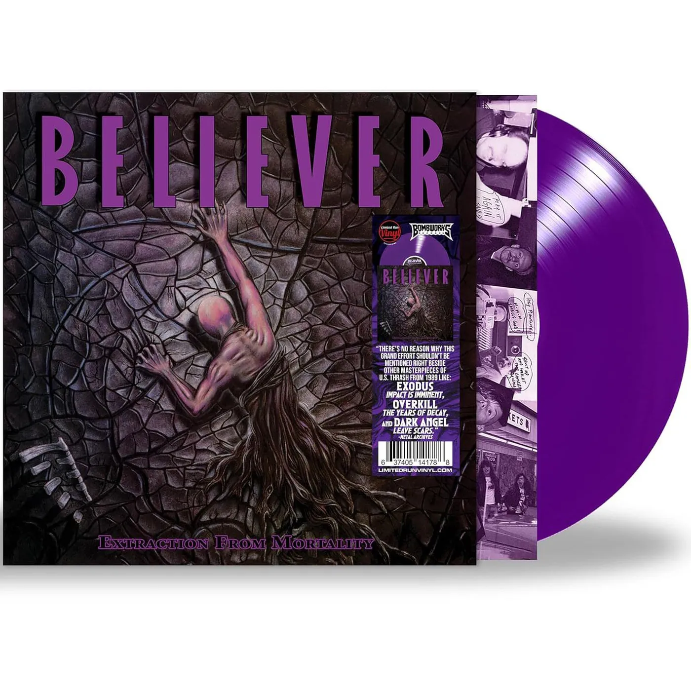 Believer Extraction From Mortality (Purple) Vinyl Record