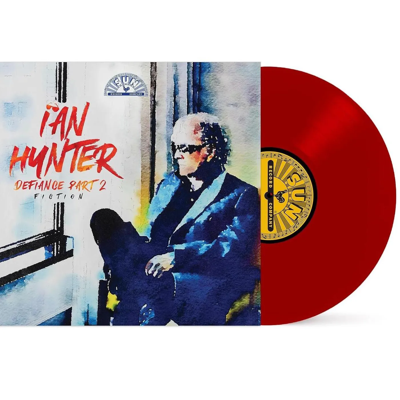 Ian Hunter Defiance Part 2: Fiction (Red) Vinyl Record