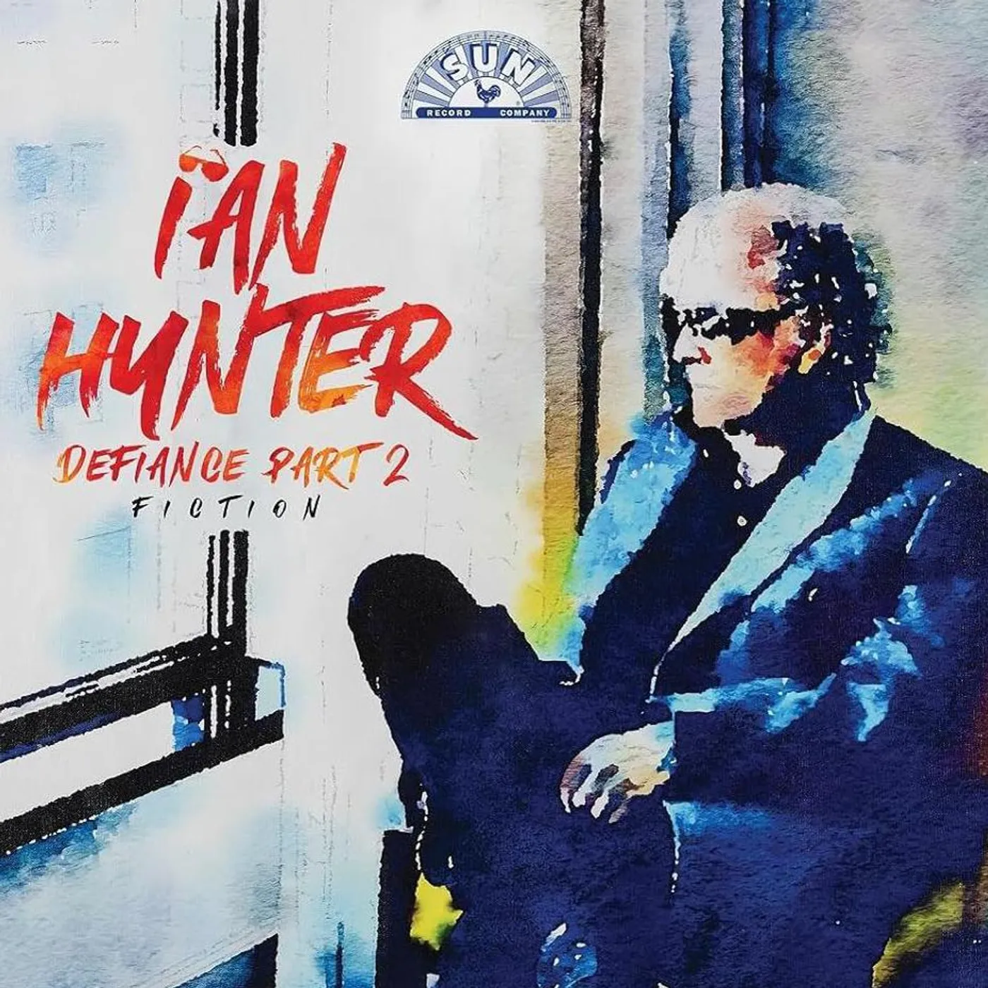 Ian Hunter Defiance Part 2: Fiction (Red) Vinyl Record