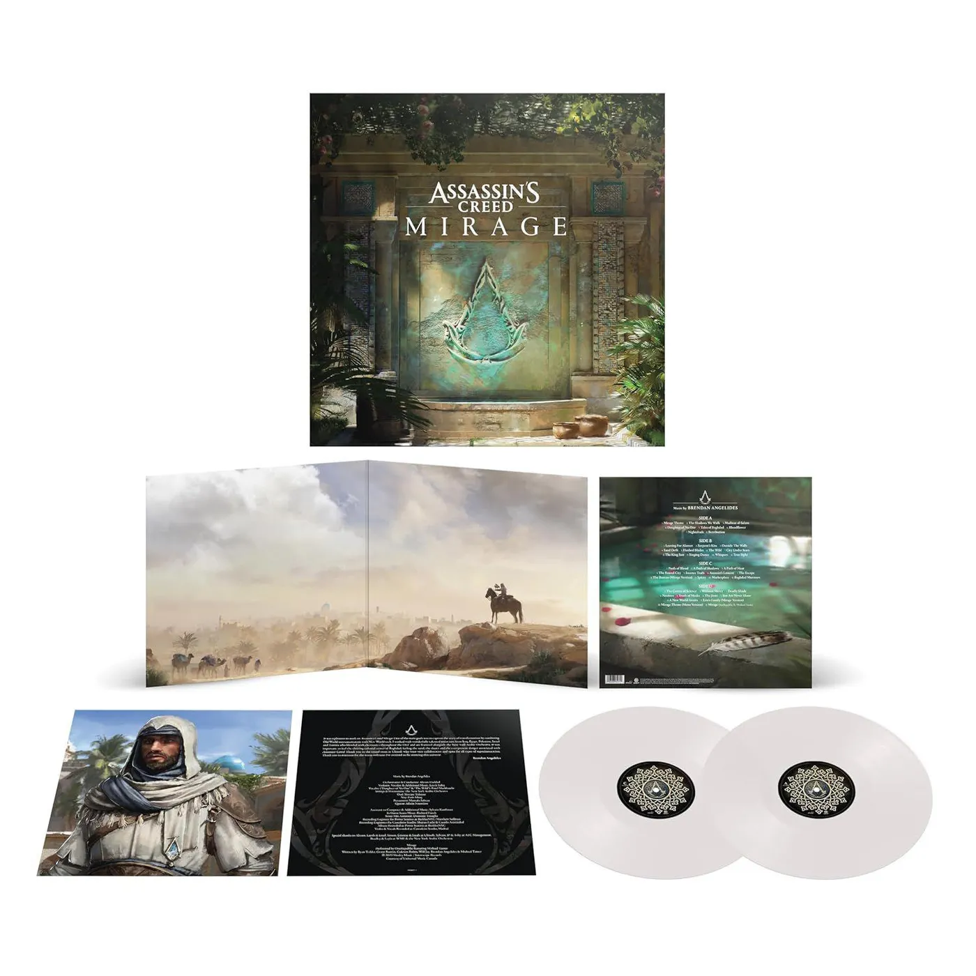 Brendan Angelides Assassin's Creed Mirage Original Soundtrack (2LP/Translucent) Vinyl Record