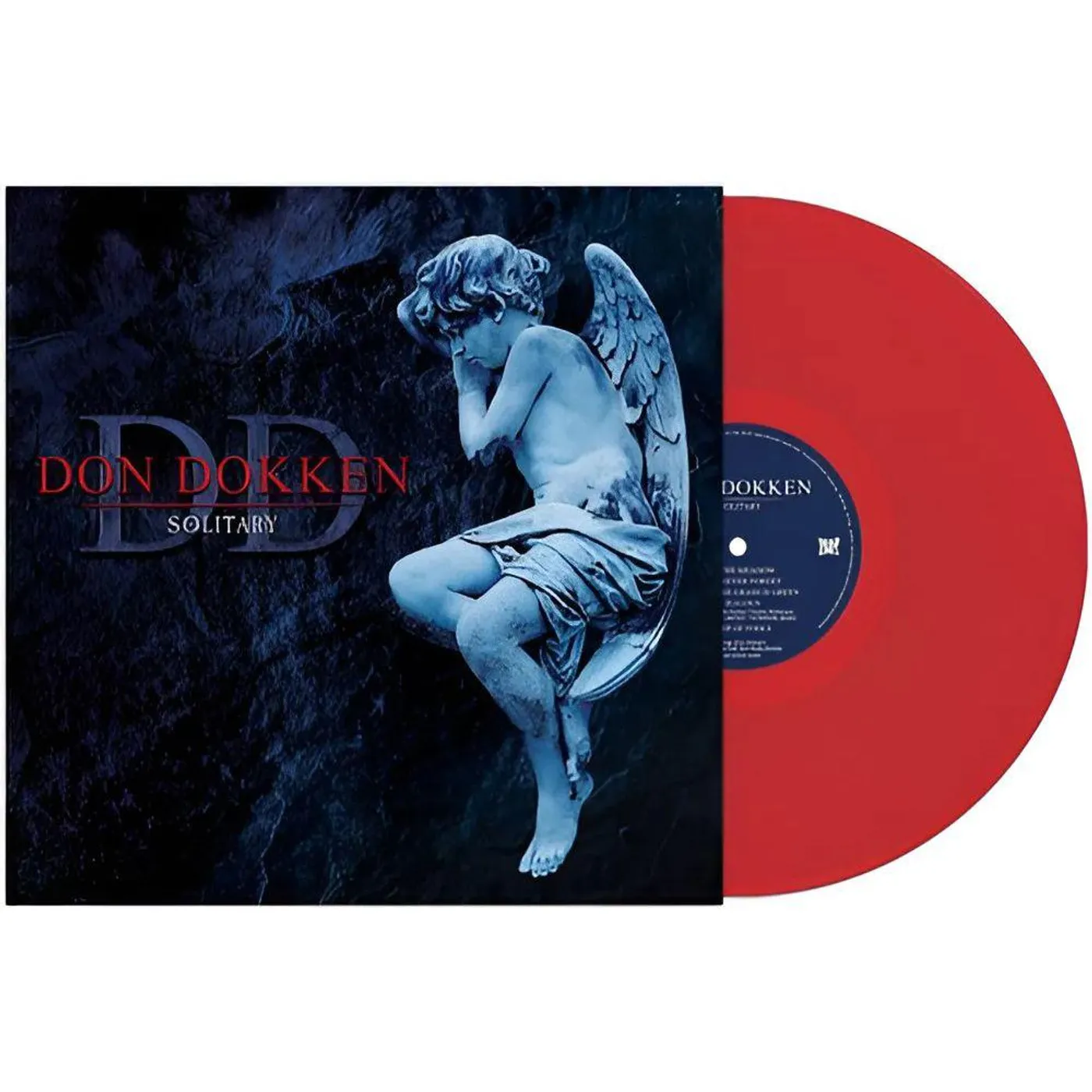 Don Dokken Solitary (Red) Vinyl Record