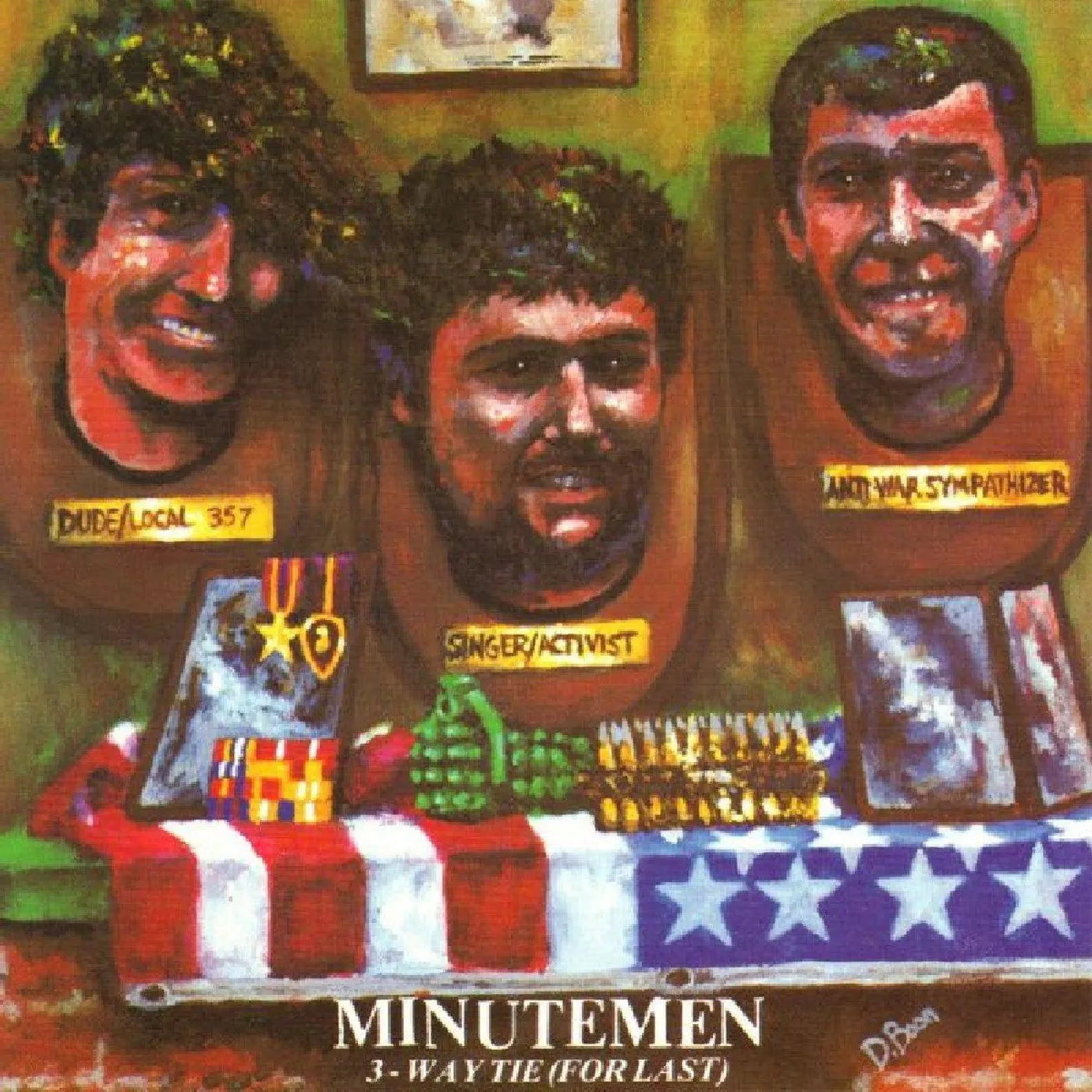 Minutemen 3-Way Tie (For Last) Vinyl Record