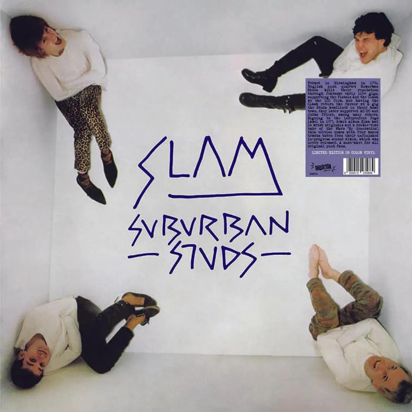 Suburban Studs Slam (White) Vinyl Record