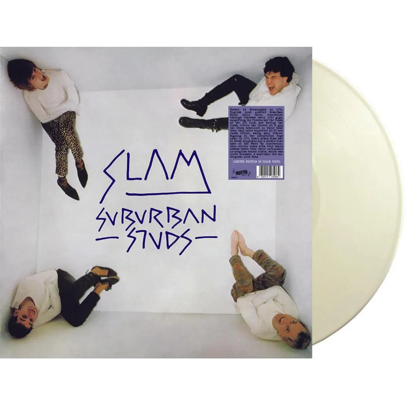 Suburban Studs Slam (White) Vinyl Record