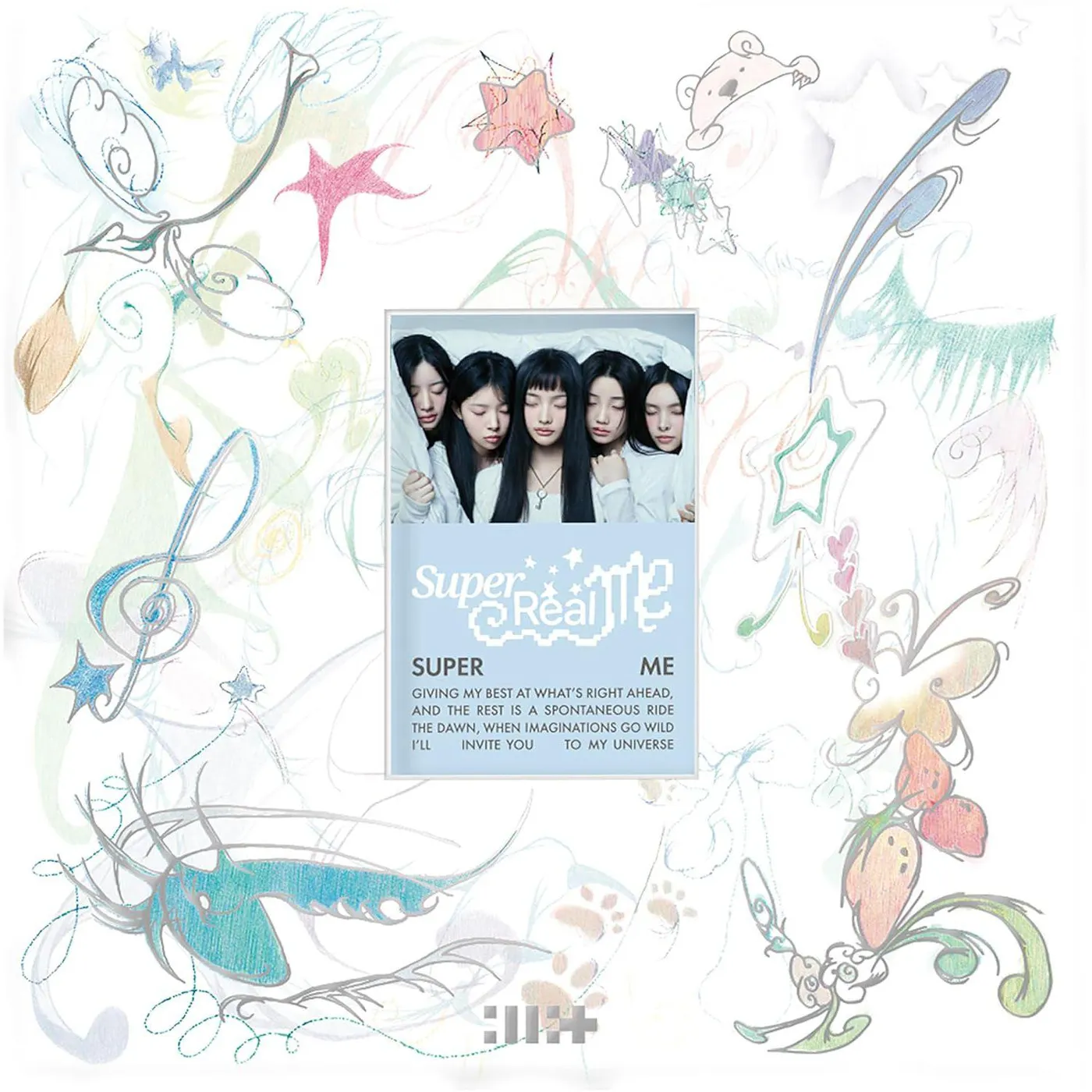 ILLIT 1st Mini Album ‘SUPER REAL ME’ (SUPER ME Ver.) CD