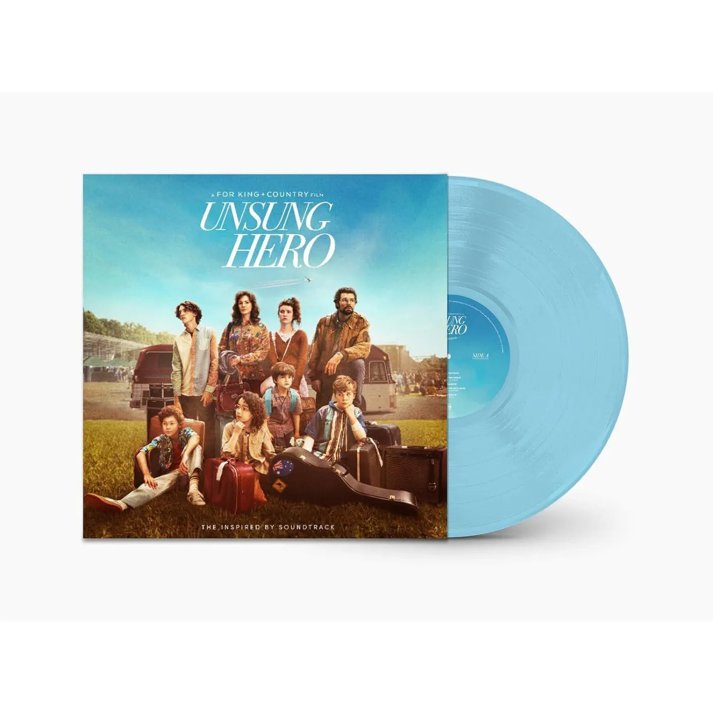 for KING & COUNTRY UNSUNG HERO: INSPIRED BY Original Soundtrack (SKY BLUE VINYL/180G) Vinyl Record