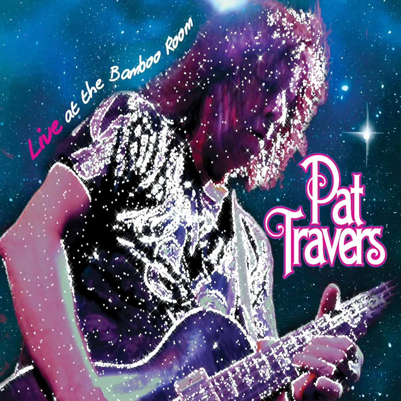 Pat Travers LIVE AT THE BAMBOO ROOM (PINK VINYL) Vinyl Record